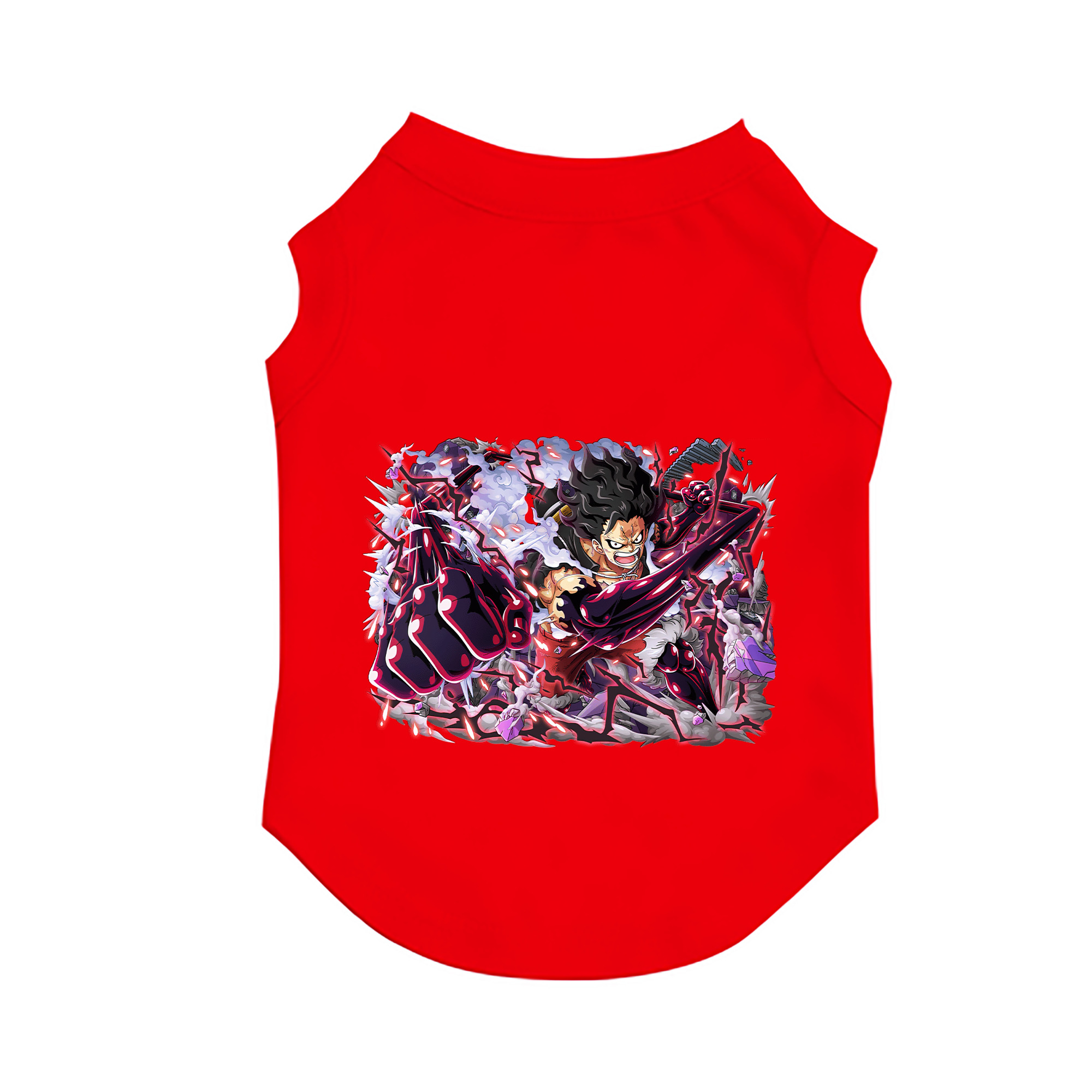 （画像用） ワンピース モンキー・D・ルフィ ONE PIECE Monkey D. Luffy ペット用ベスト