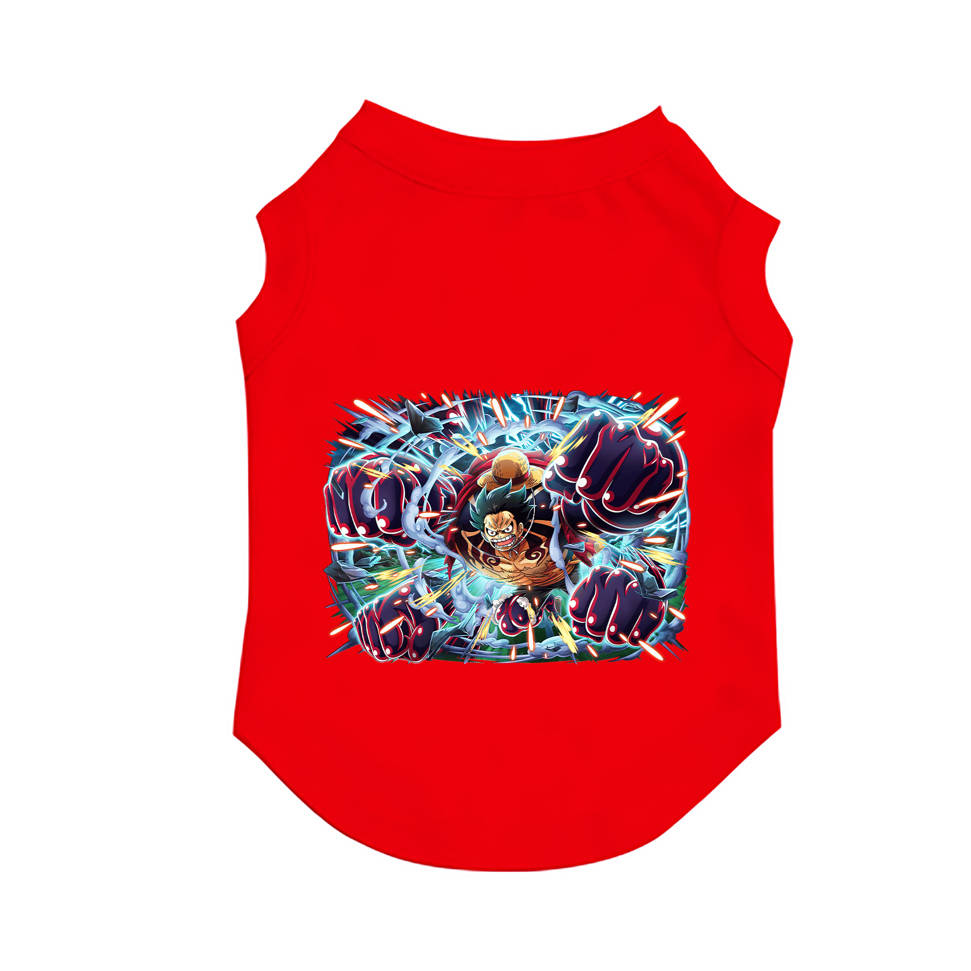 （画像用） ワンピース モンキー・D・ルフィ ONE PIECE Monkey D. Luffy ペット用ベスト