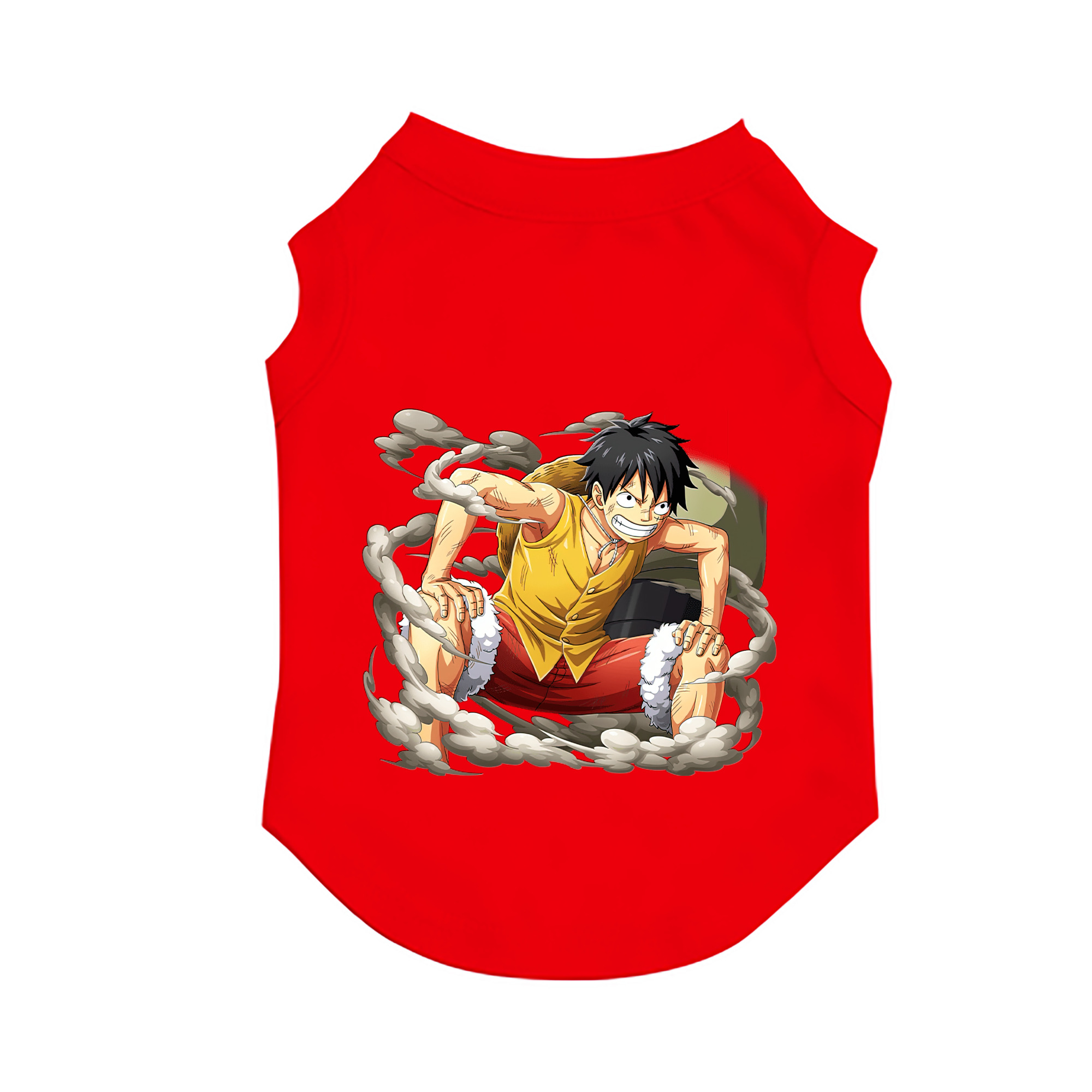 （画像用） ワンピース モンキー・D・ルフィ ONE PIECE Monkey D. Luffy ペット用ベスト