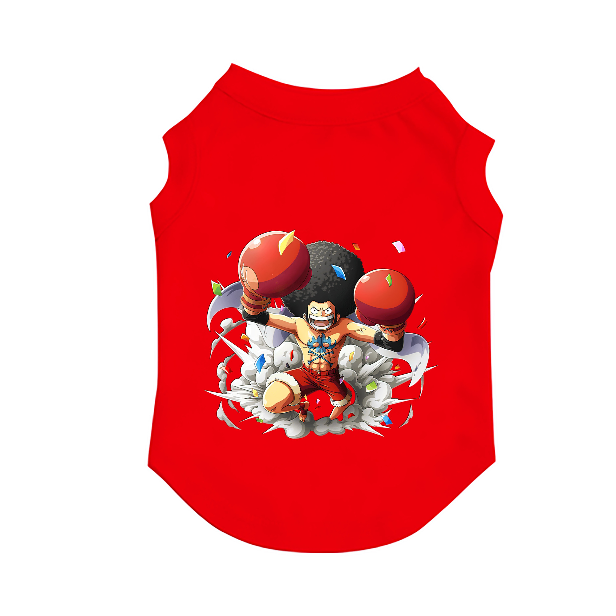 （画像用） ワンピース モンキー・D・ルフィ ONE PIECE Monkey D. Luffy ペット用ベスト