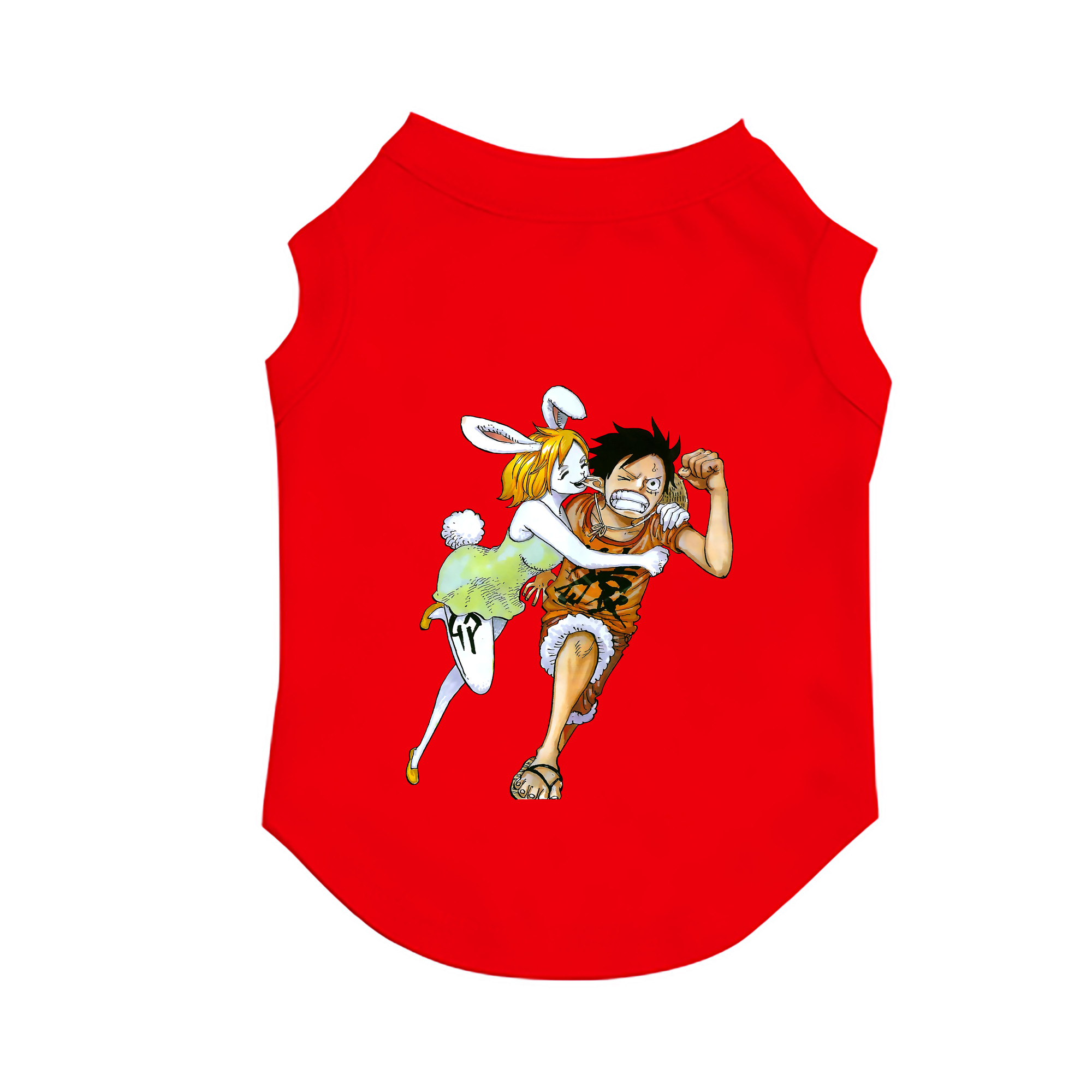 （画像用） ワンピース モンキー・D・ルフィ ONE PIECE Monkey D. Luffy ペット用ベスト