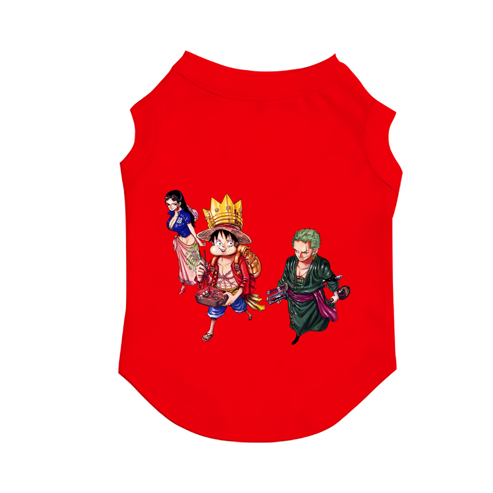 （画像用） ワンピース モンキー・D・ルフィ ONE PIECE Monkey D. Luffy ペット用ベスト