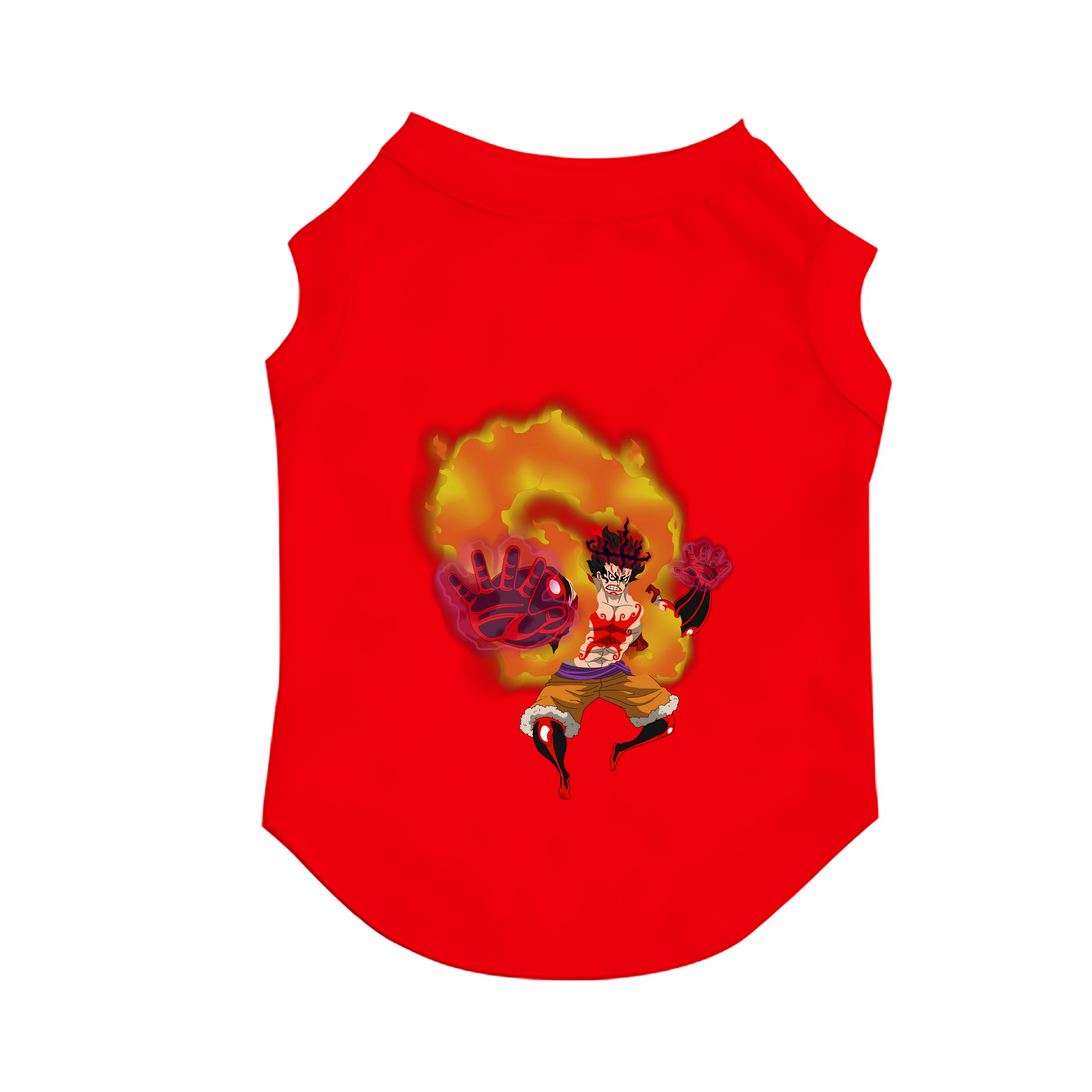 （画像用） ワンピース モンキー・D・ルフィ ONE PIECE Monkey D. Luffy ペット用ベスト