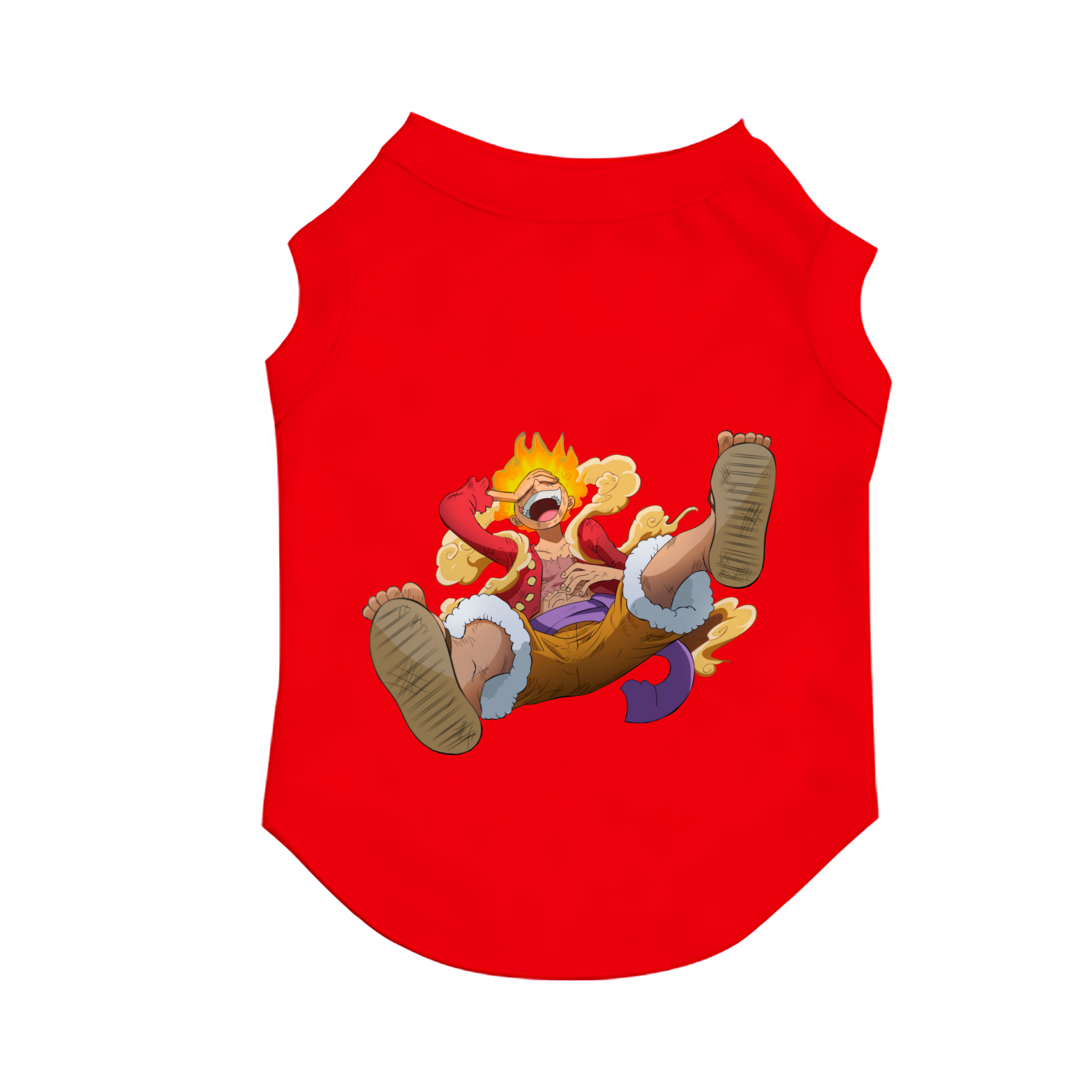 （画像用） ワンピース モンキー・D・ルフィ ONE PIECE Monkey D. Luffy ペット用ベスト