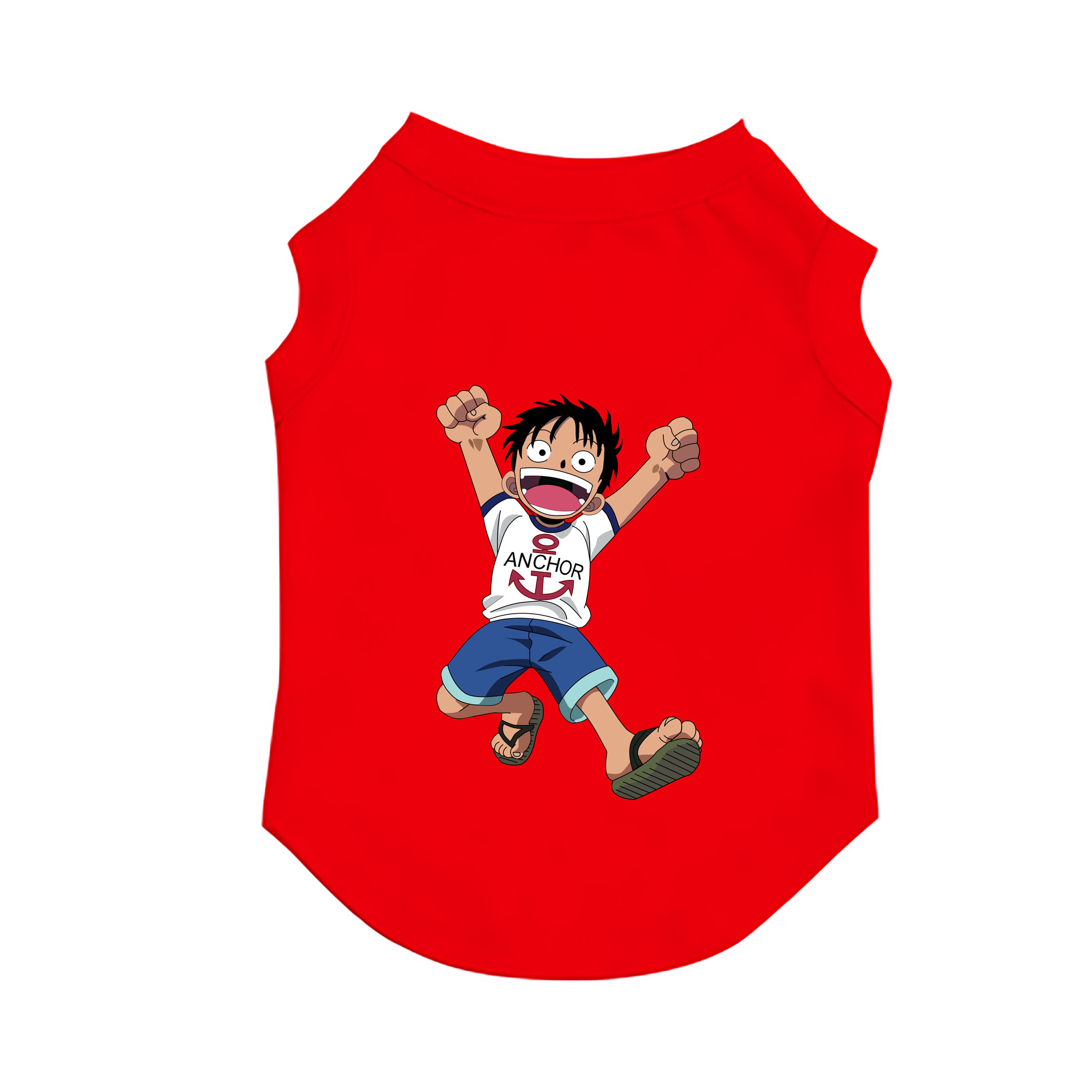ワンピース モンキー・D・ルフィ ONE PIECE Monkey D. Luffy ペット用ベスト