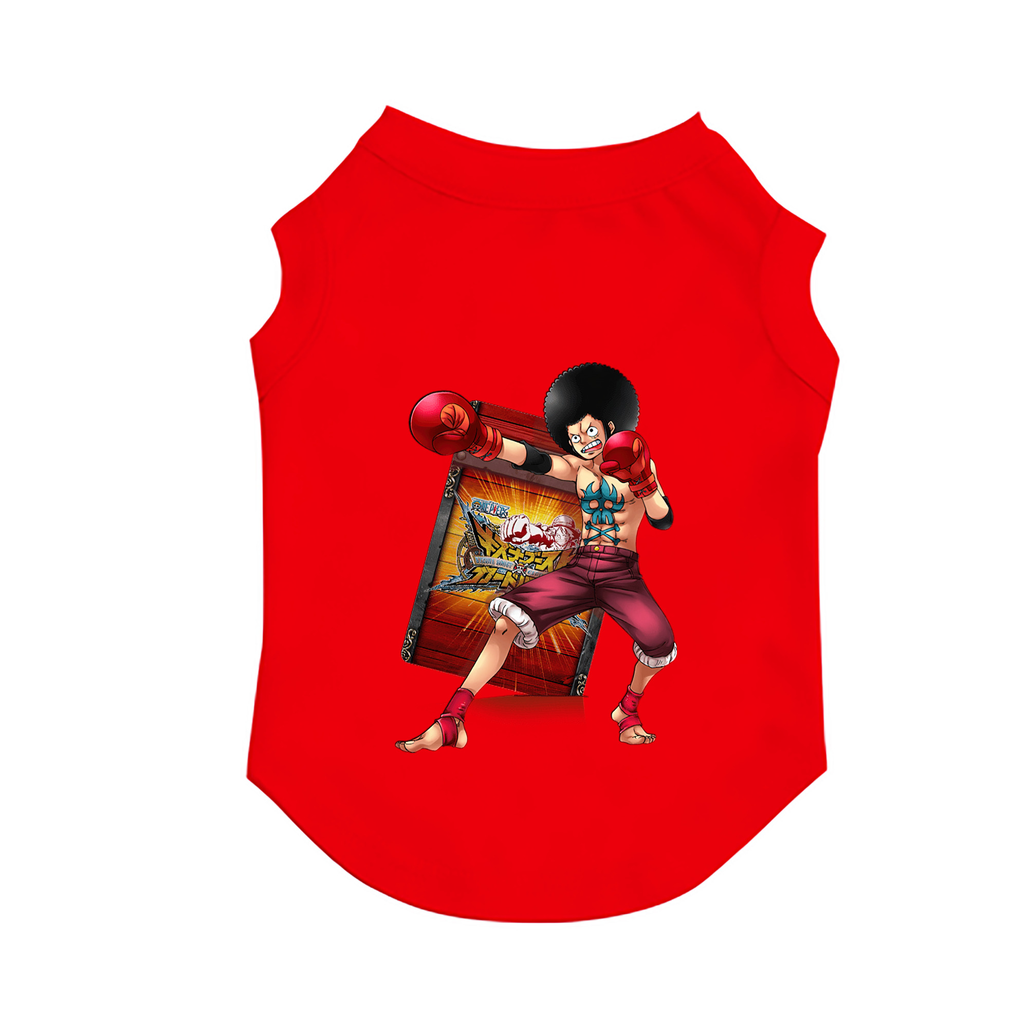 （画像用） ワンピース モンキー・D・ルフィ ONE PIECE Monkey D. Luffy ペット用ベスト