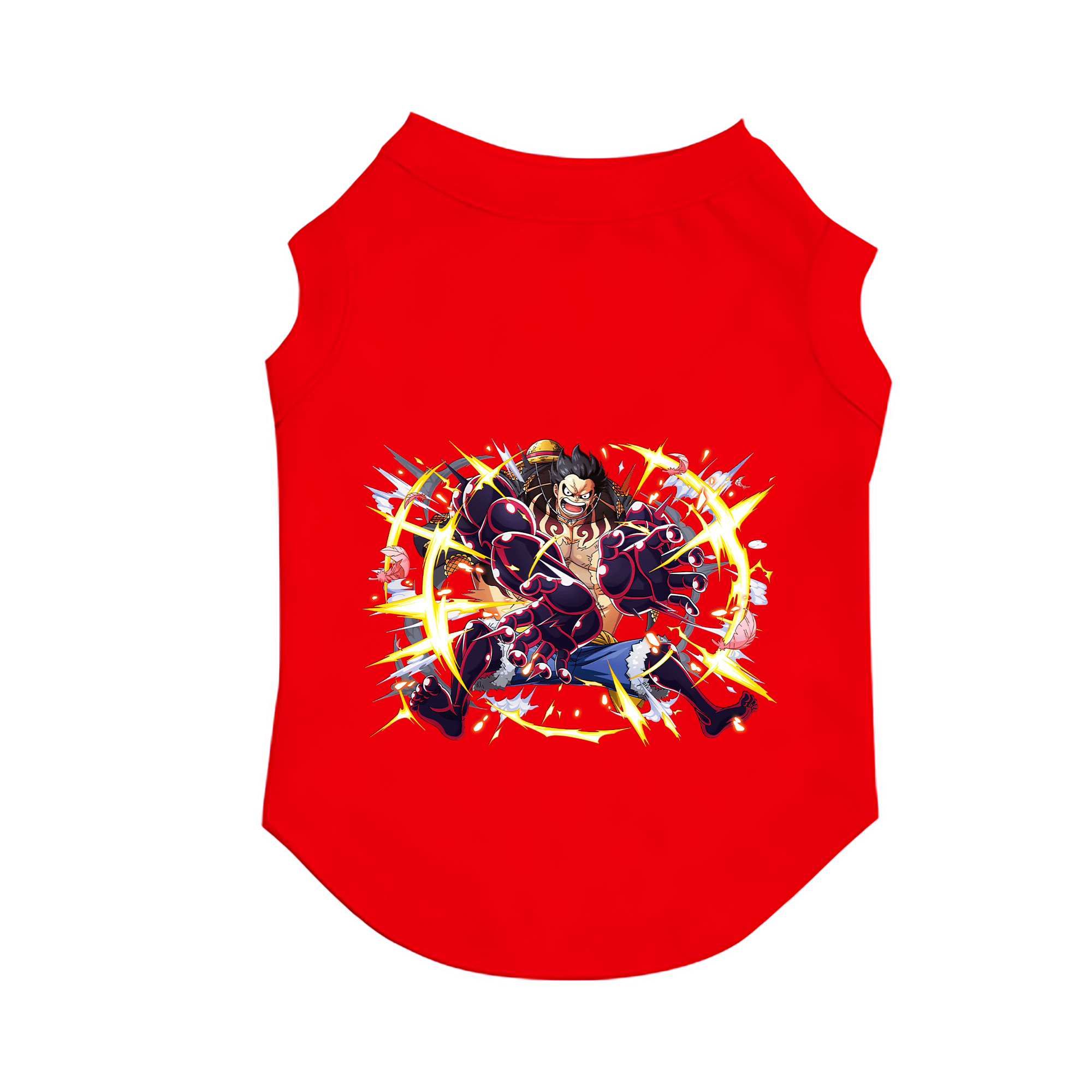 （画像用） ワンピース モンキー・D・ルフィ ONE PIECE Monkey D. Luffy ペット用ベスト