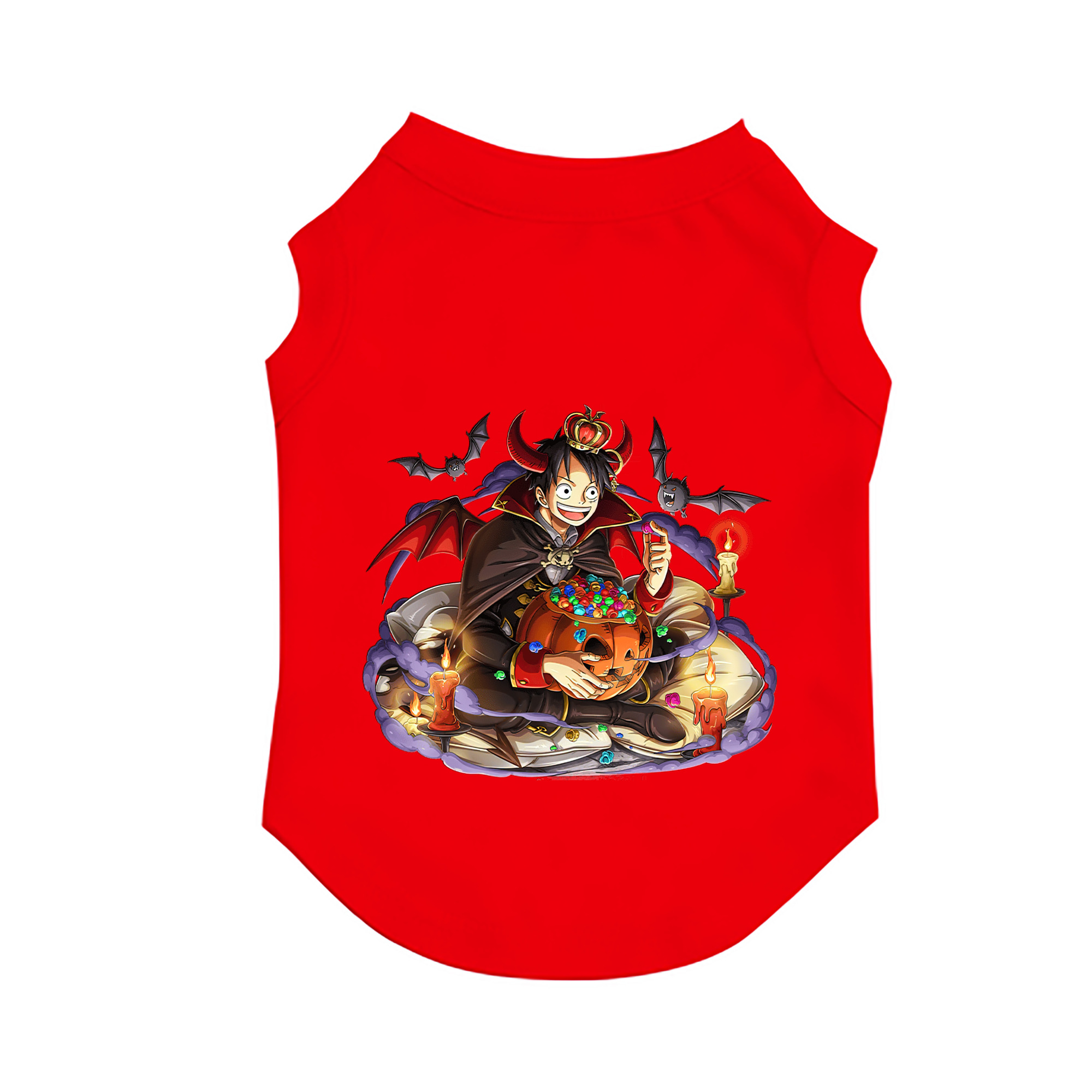（画像用） ワンピース モンキー・D・ルフィ ONE PIECE Monkey D. Luffy ペット用ベスト