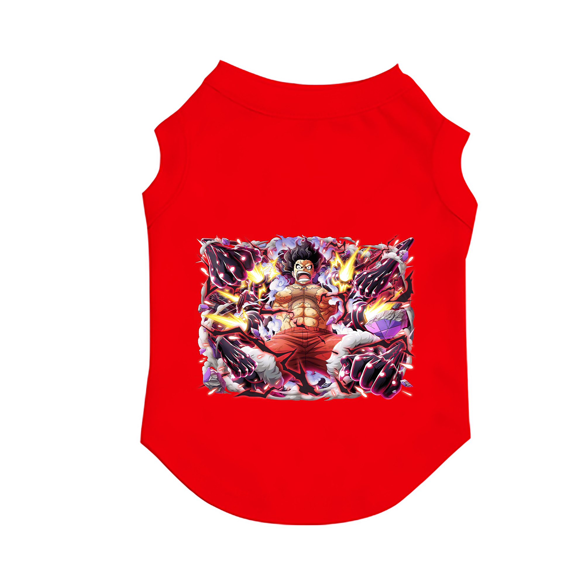（画像用） ワンピース モンキー・D・ルフィ ONE PIECE Monkey D. Luffy ペット用ベスト