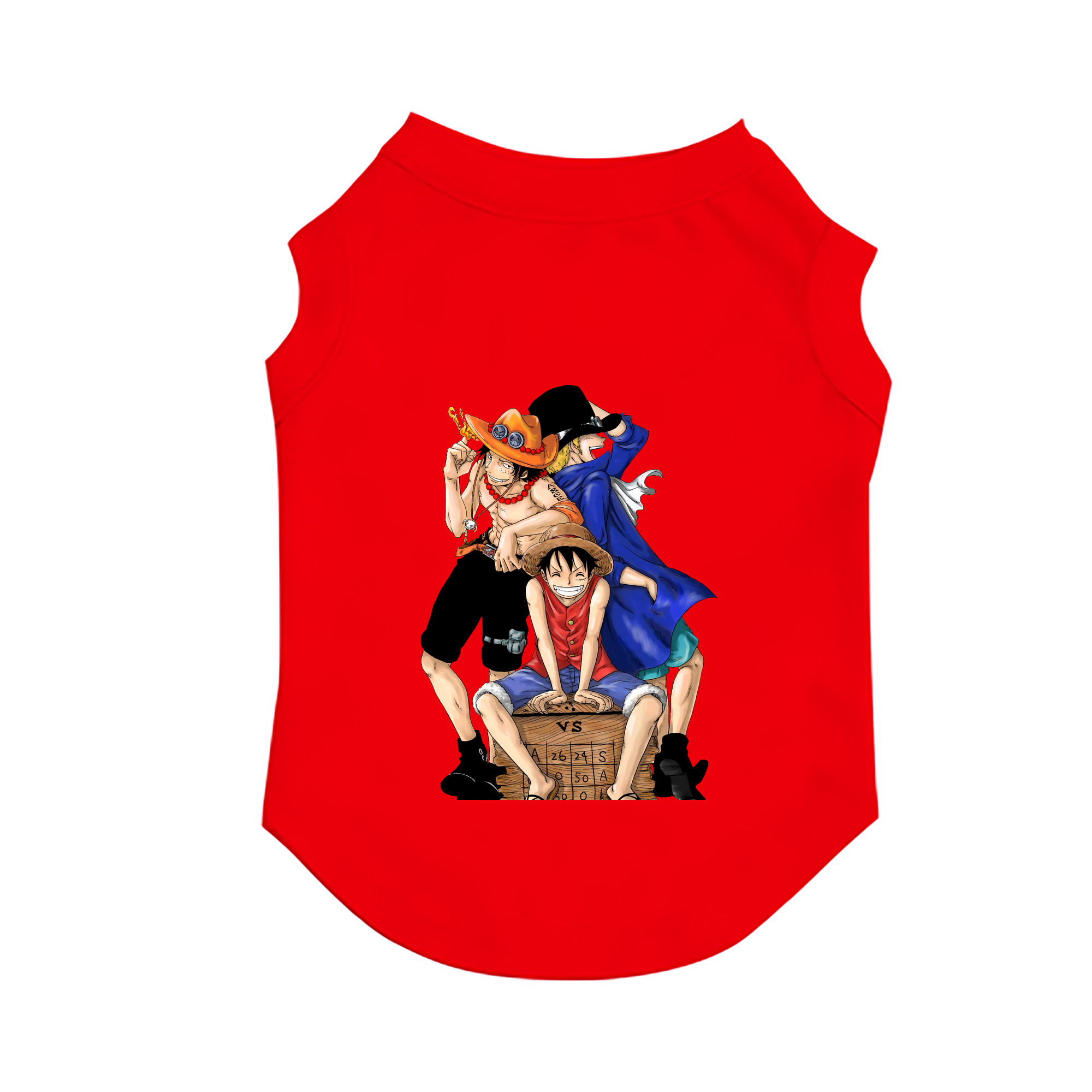 （画像用） ワンピース モンキー・D・ルフィ ONE PIECE Monkey D. Luffy ペット用ベスト