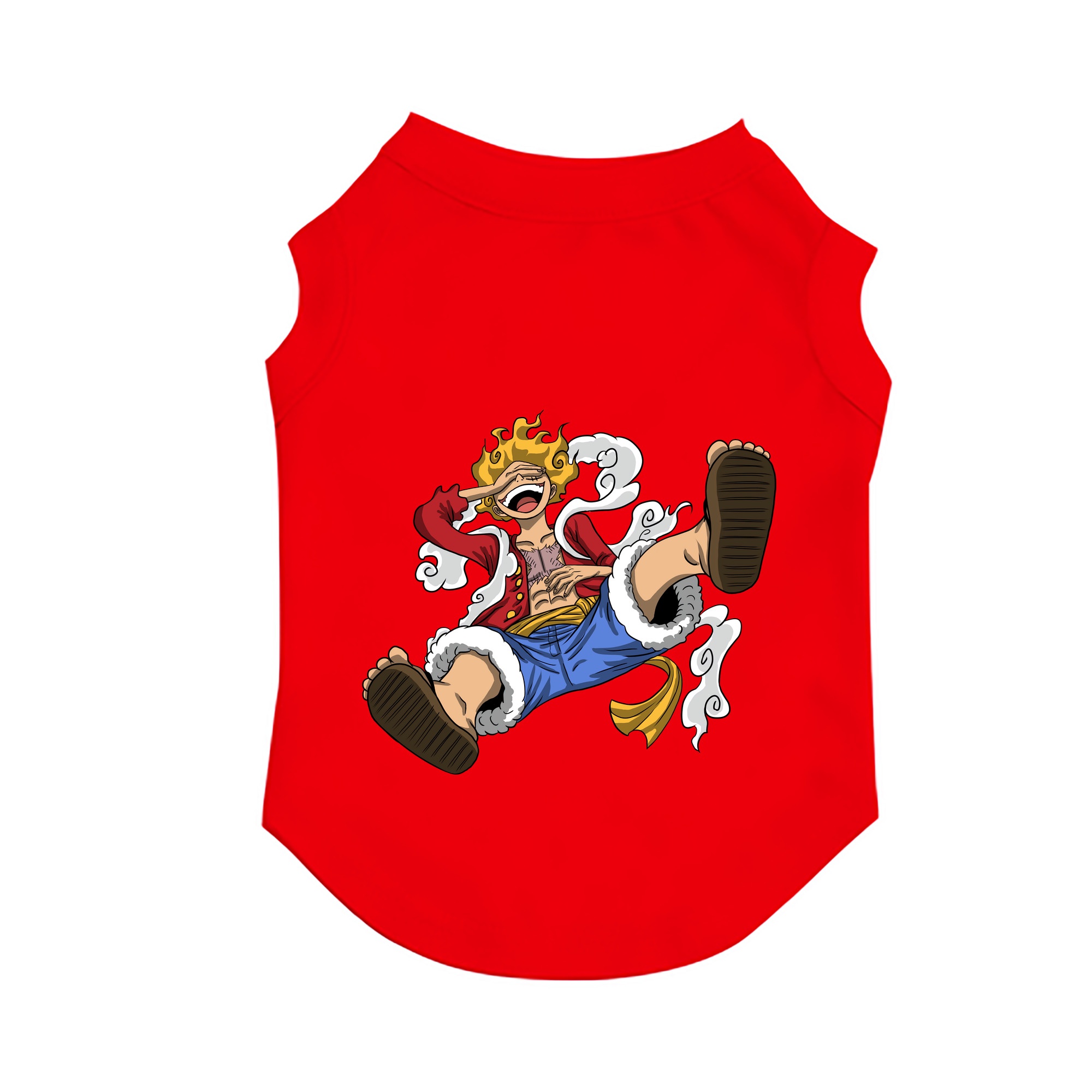 （画像用） ワンピース モンキー・D・ルフィ ONE PIECE Monkey D. Luffy ペット用ベスト
