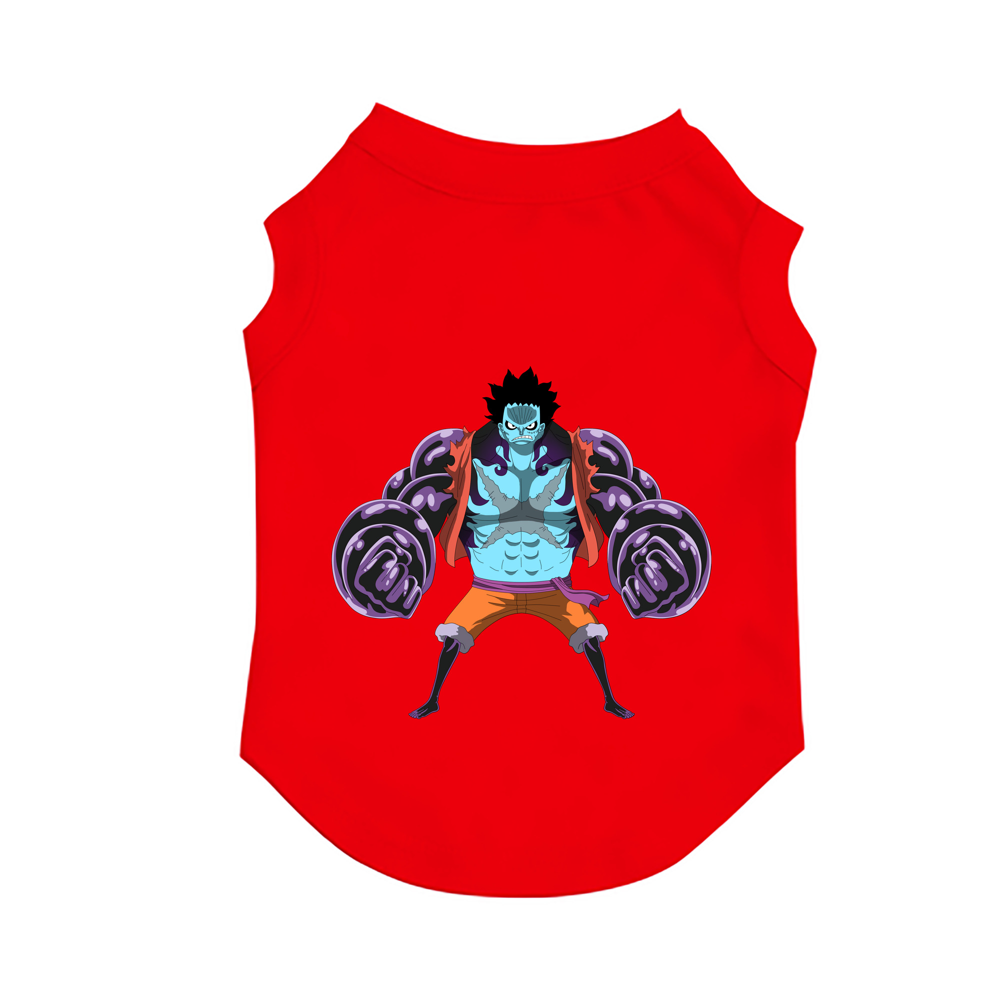 （画像用） ワンピース モンキー・D・ルフィ ONE PIECE Monkey D. Luffy ペット用ベスト