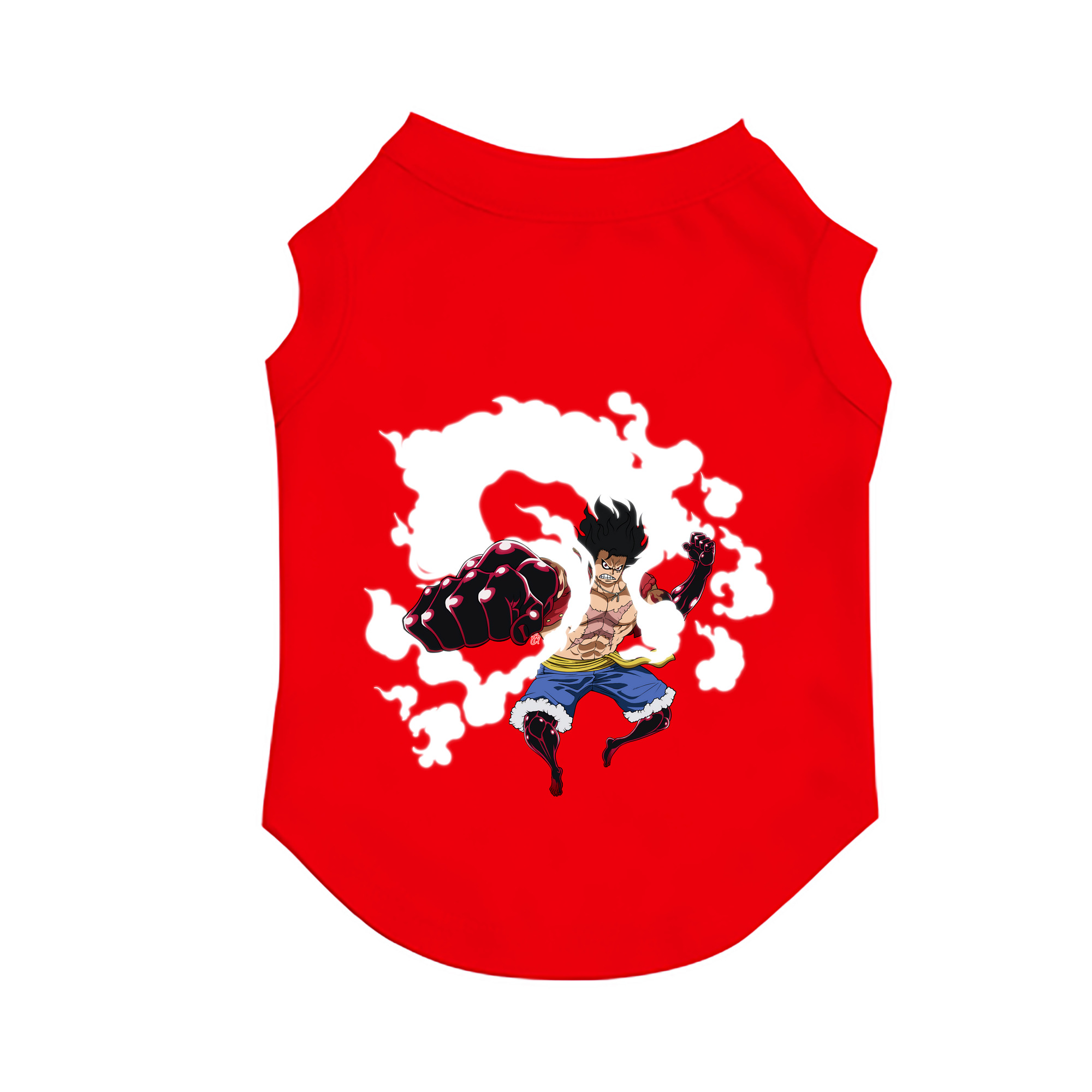 （画像用） ワンピース モンキー・D・ルフィ ONE PIECE Monkey D. Luffy ペット用ベスト