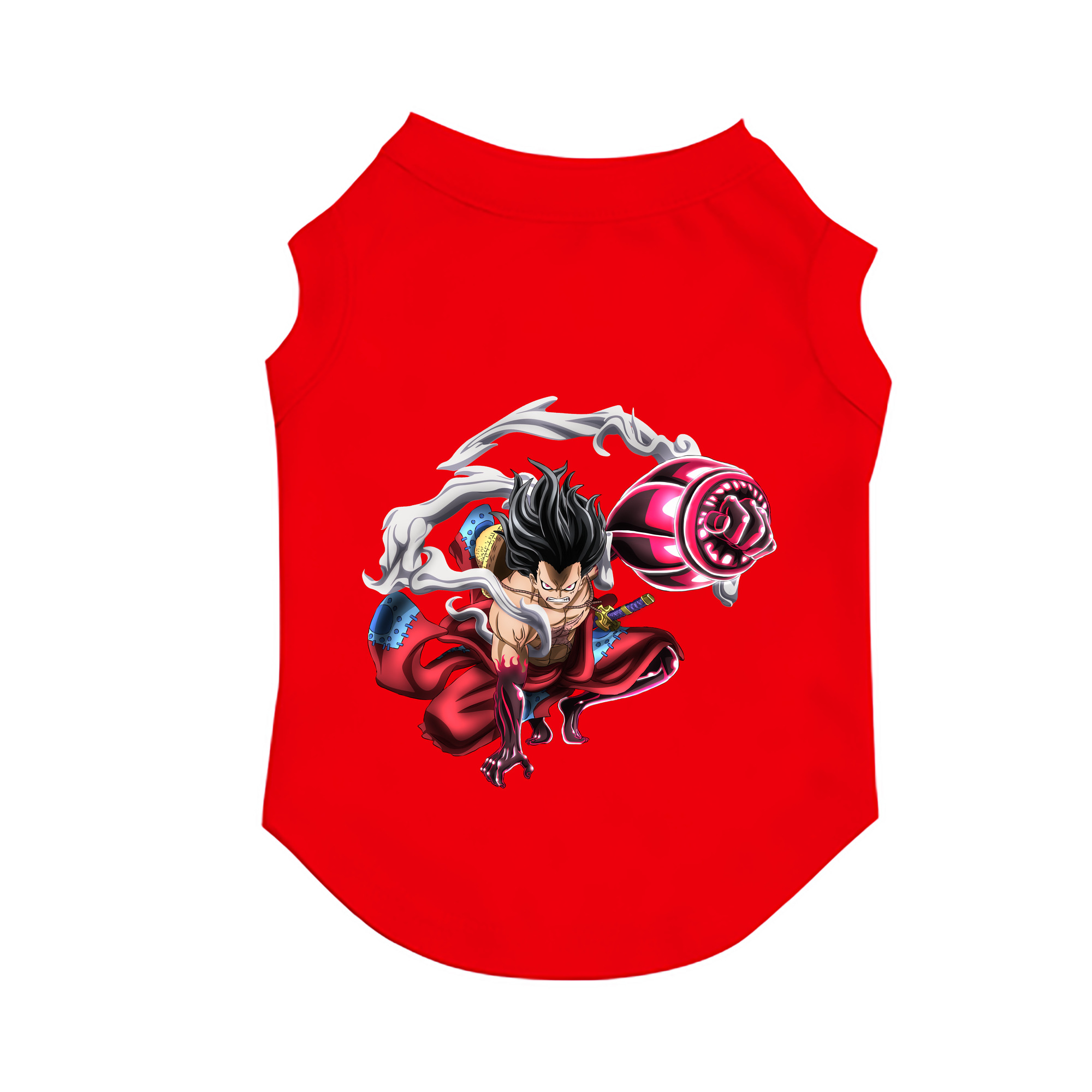 （画像用） ワンピース モンキー・D・ルフィ ONE PIECE Monkey D. Luffy ペット用ベスト