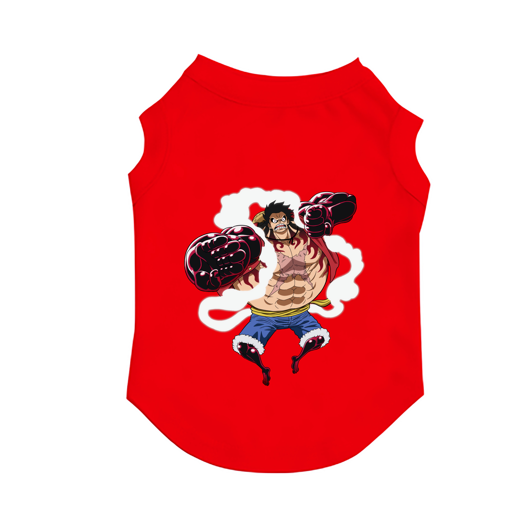 （画像用） ワンピース モンキー・D・ルフィ ONE PIECE Monkey D. Luffy ペット用ベスト