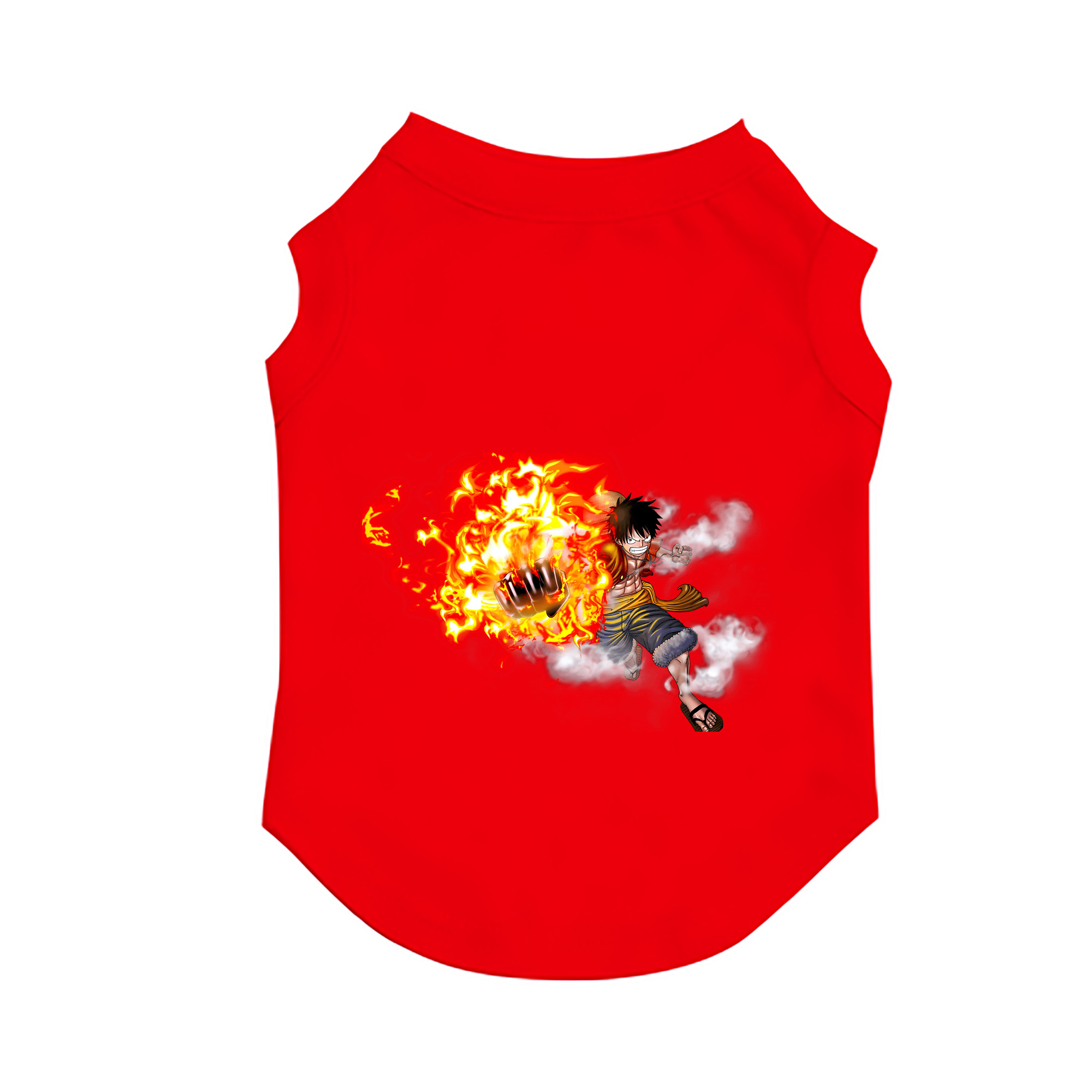 （画像用） ワンピース モンキー・D・ルフィ ONE PIECE Monkey D. Luffy ペット用ベスト