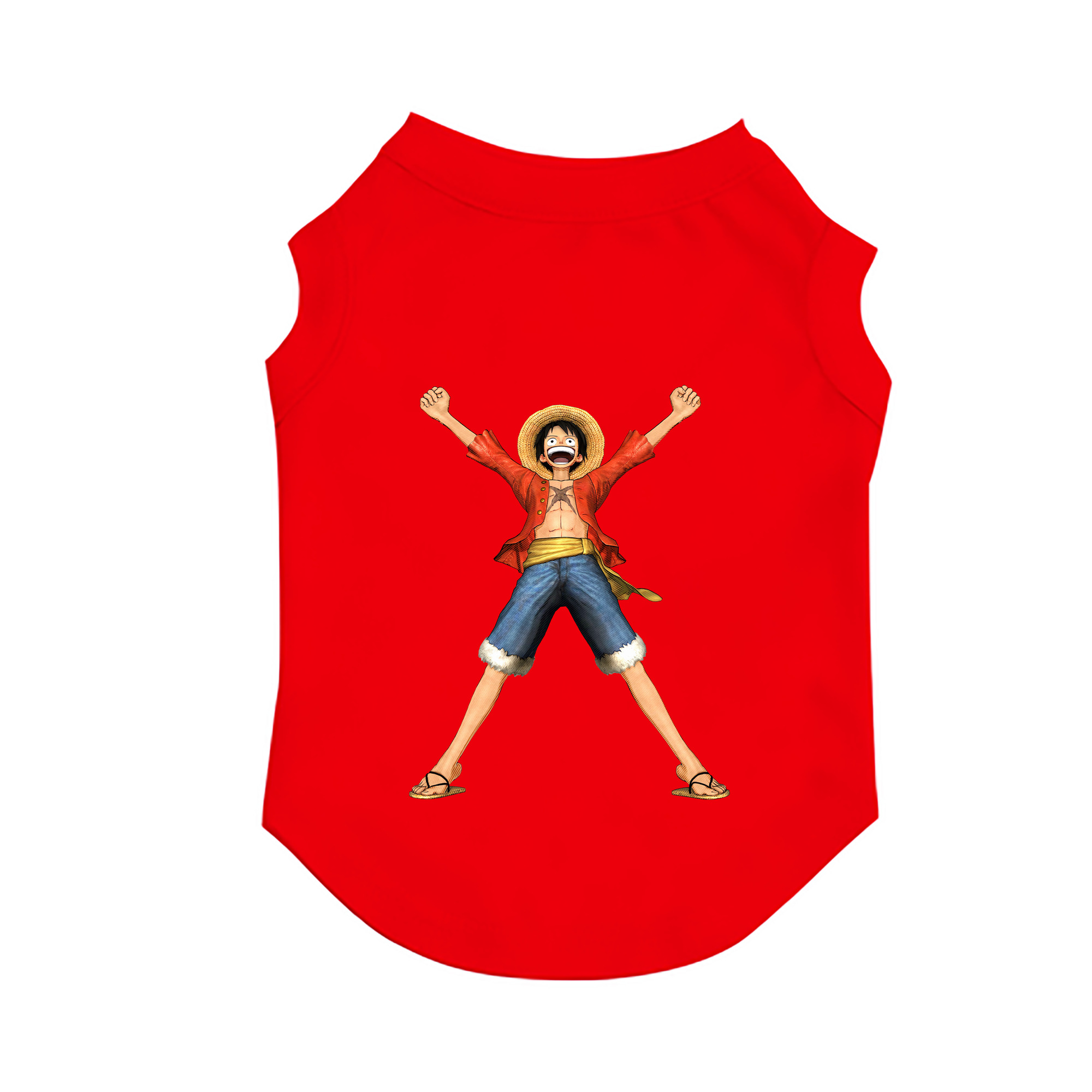 ワンピース モンキー・D・ルフィ ONE PIECE Monkey D. Luffy ペット用ベスト