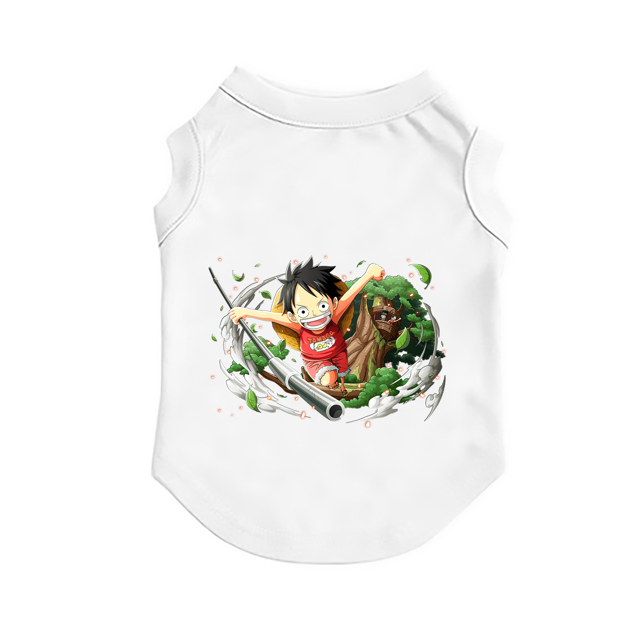 （画像用） ワンピース モンキー・D・ルフィ ONE PIECE Monkey D. Luffy ペット用ベスト