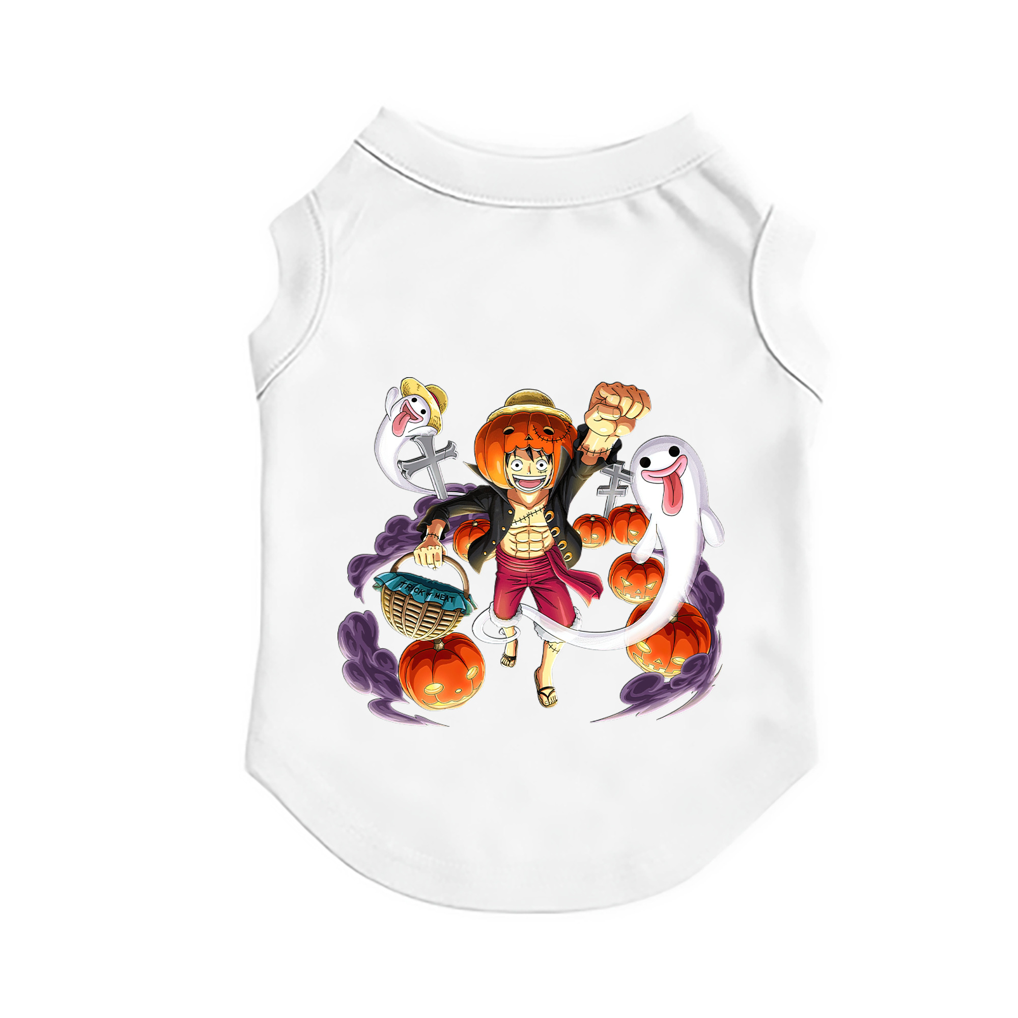 （画像用） ワンピース モンキー・D・ルフィ ONE PIECE Monkey D. Luffy ペット用ベスト