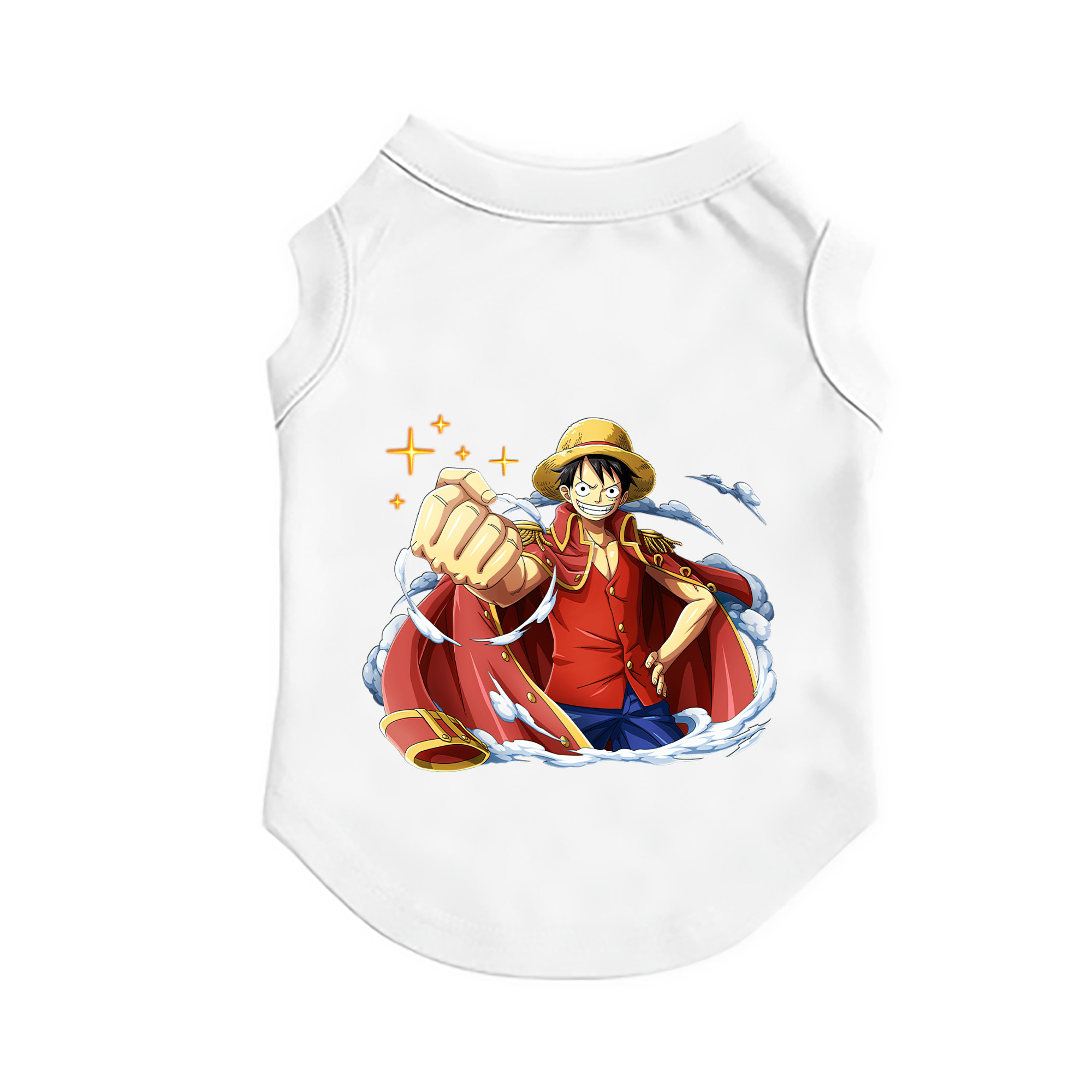 （画像用） ワンピース モンキー・D・ルフィ ONE PIECE Monkey D. Luffy ペット用ベスト