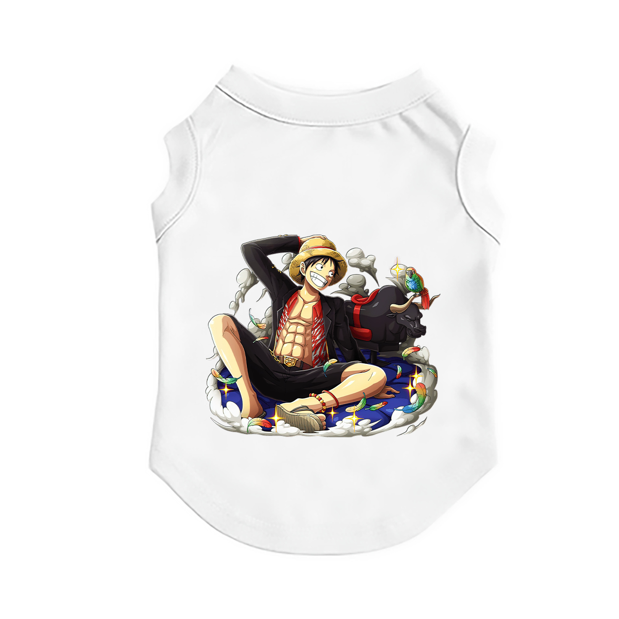 （画像用） ワンピース モンキー・D・ルフィ ONE PIECE Monkey D. Luffy ペット用ベスト