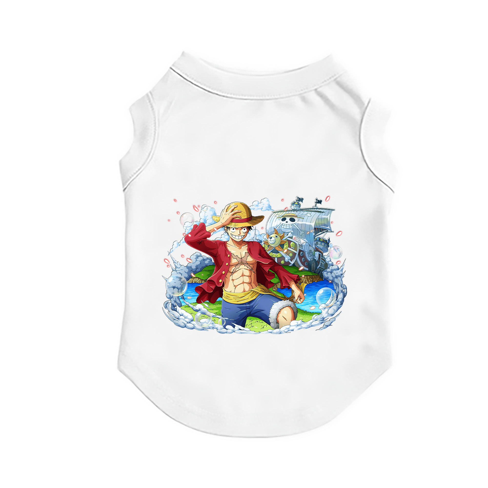 （画像用） ワンピース モンキー・D・ルフィ ONE PIECE Monkey D. Luffy ペット用ベスト