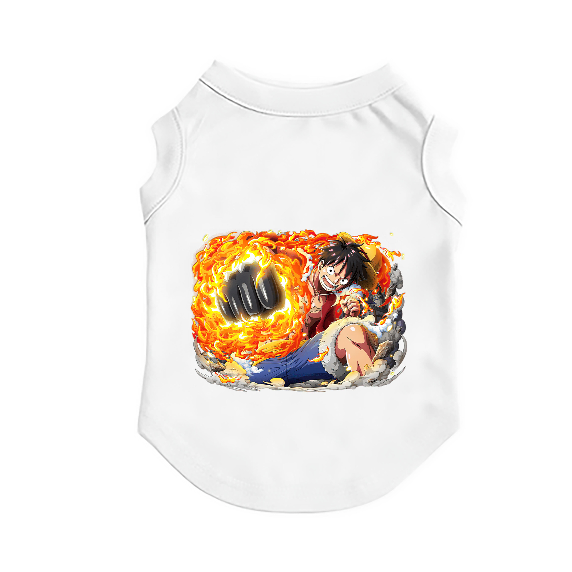 （画像用） ワンピース モンキー・D・ルフィ ONE PIECE Monkey D. Luffy ペット用ベスト