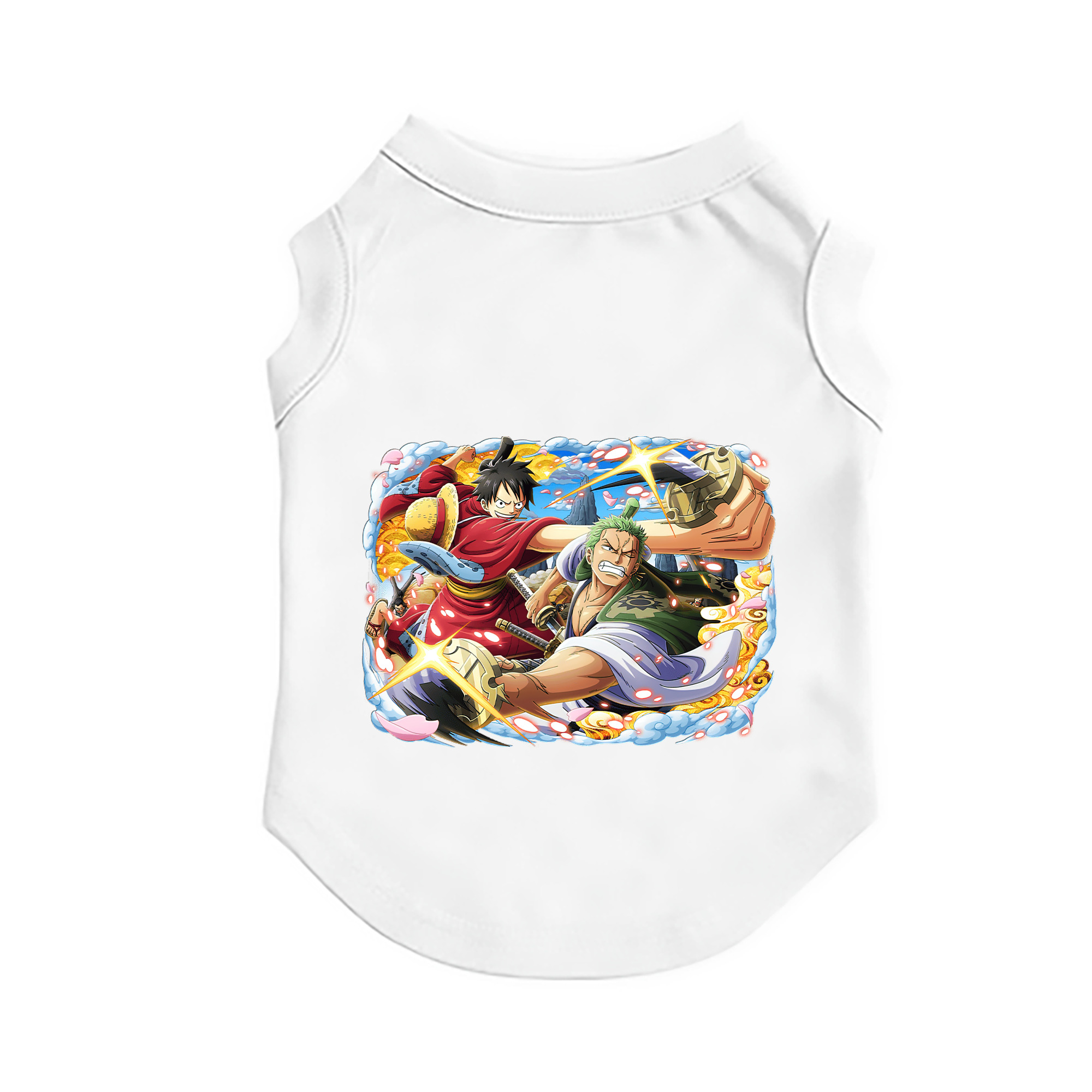 （画像用） ワンピース モンキー・D・ルフィ ONE PIECE Monkey D. Luffy ペット用ベスト
