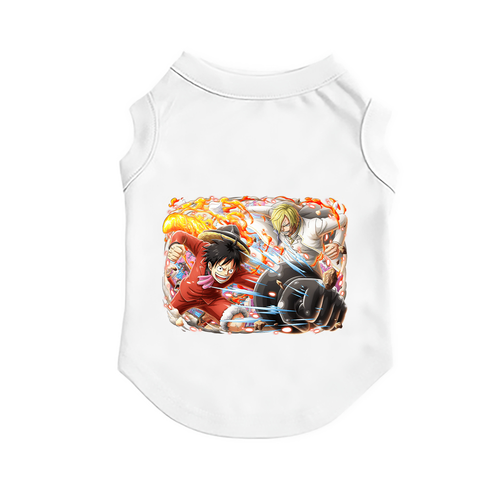 （画像用） ワンピース モンキー・D・ルフィ ONE PIECE Monkey D. Luffy ペット用ベスト