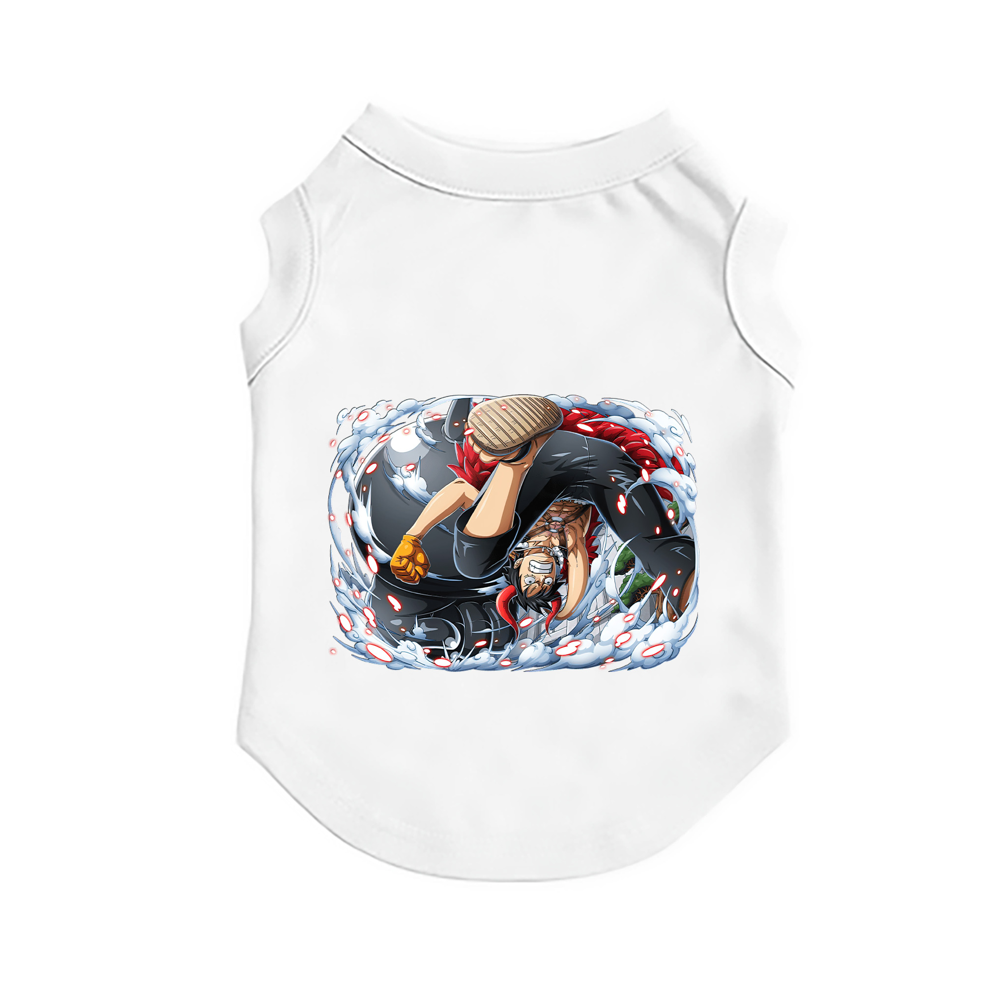 （画像用） ワンピース モンキー・D・ルフィ ONE PIECE Monkey D. Luffy ペット用ベスト