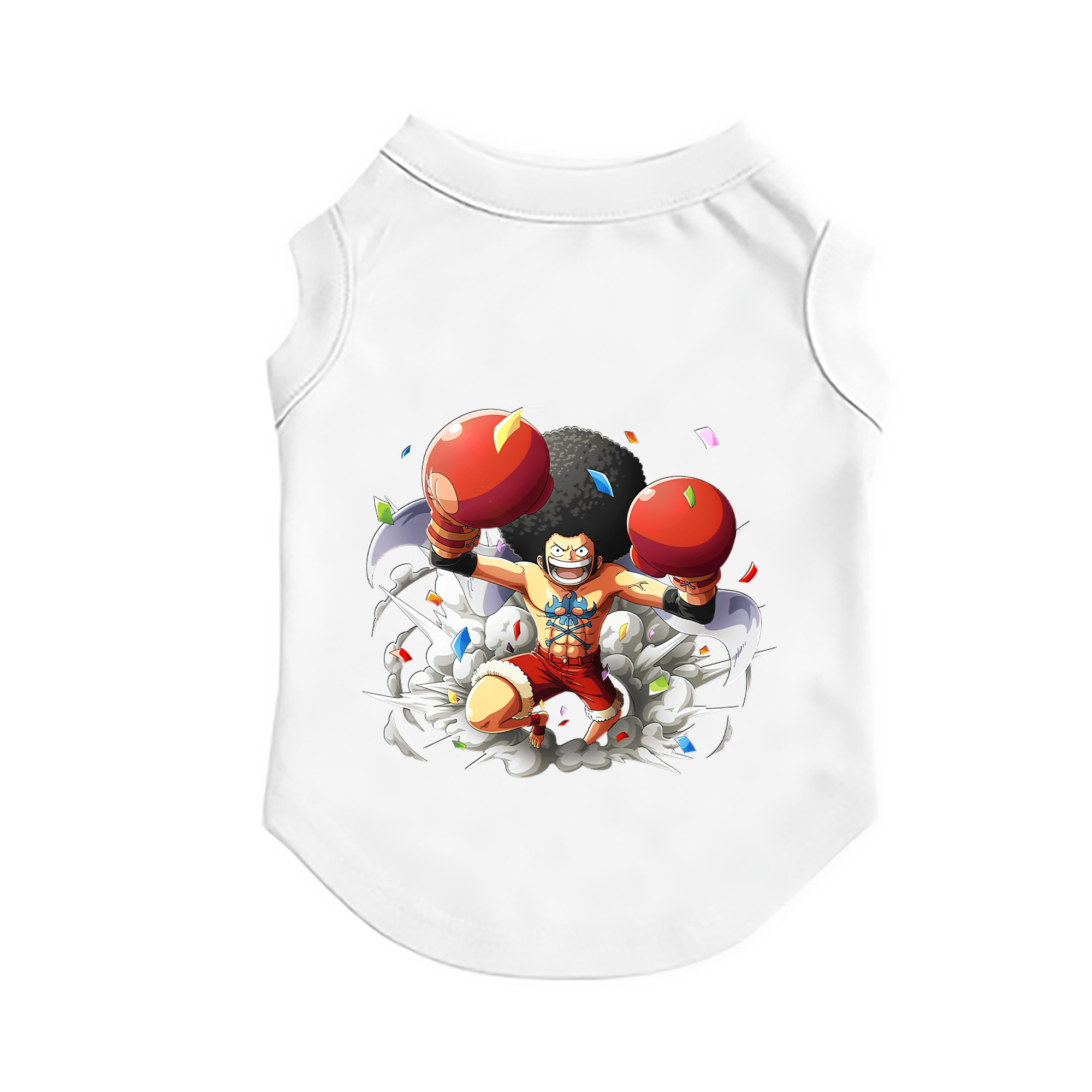 （画像用） ワンピース モンキー・D・ルフィ ONE PIECE Monkey D. Luffy ペット用ベスト