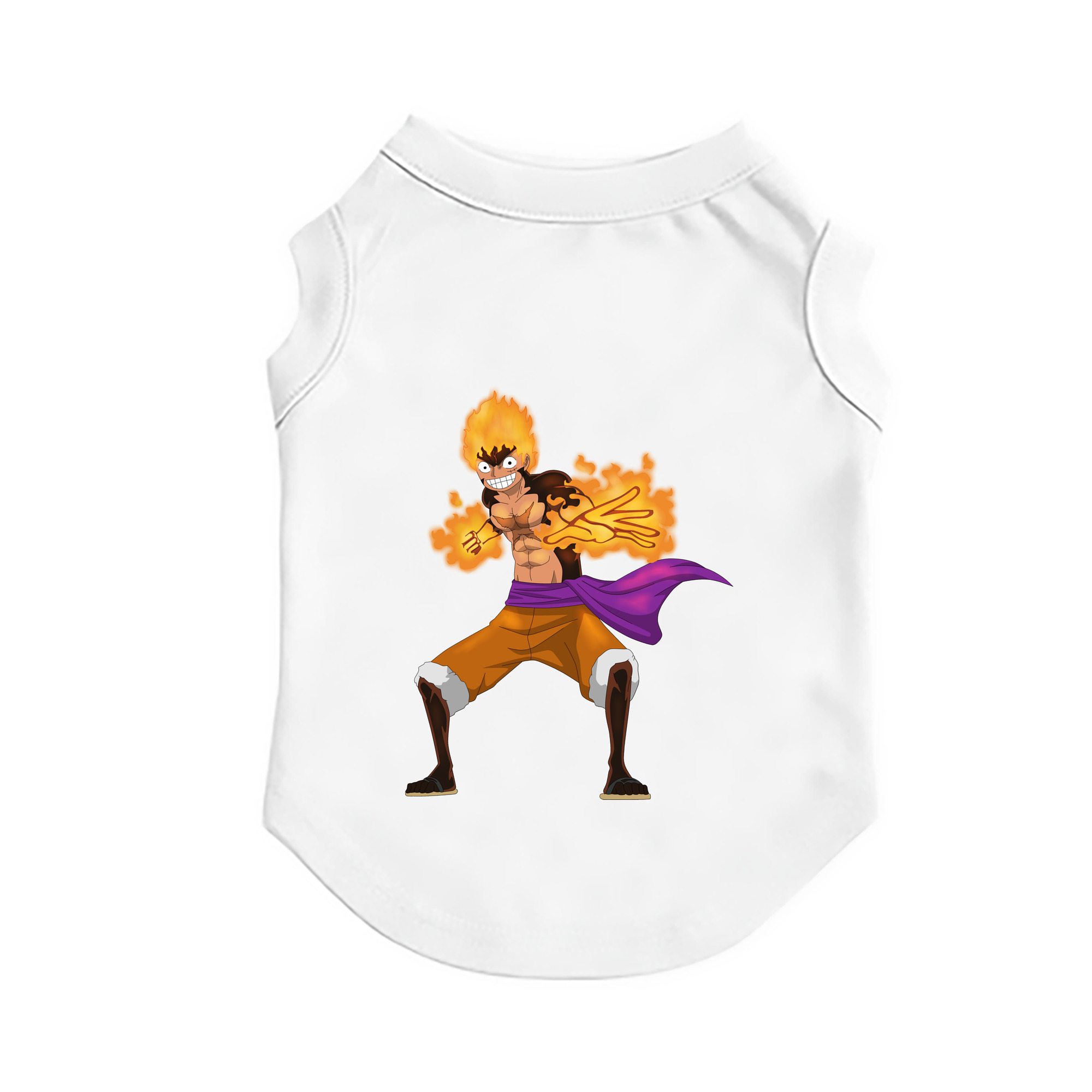 （画像用） ワンピース モンキー・D・ルフィ ONE PIECE Monkey D. Luffy ペット用ベスト
