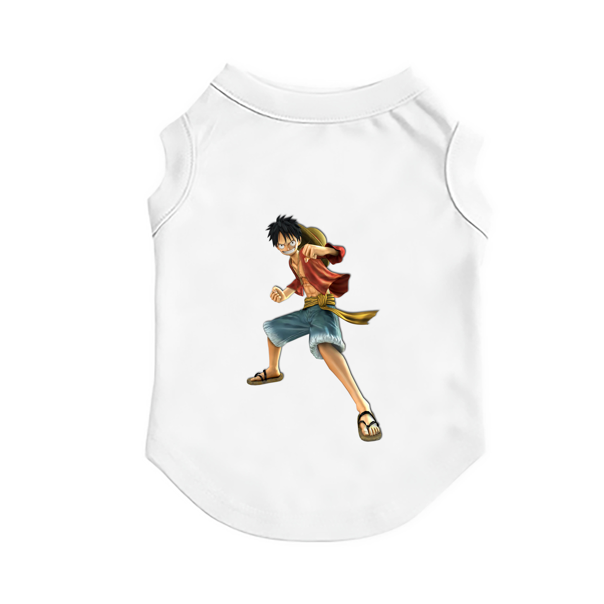 （画像用） ワンピース モンキー・D・ルフィ ONE PIECE Monkey D. Luffy ペット用ベスト