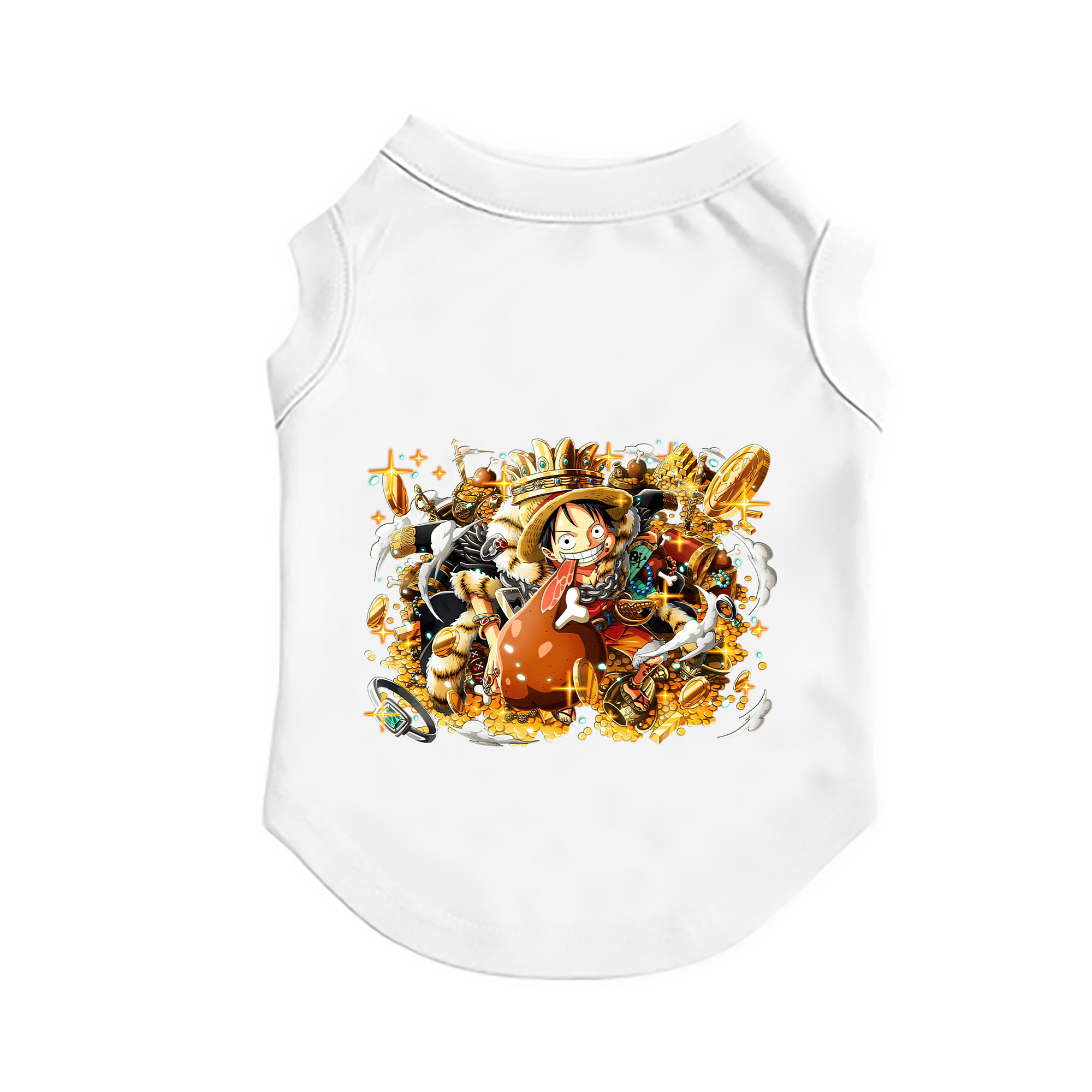 （画像用） ワンピース モンキー・D・ルフィ ONE PIECE Monkey D. Luffy ペット用ベスト