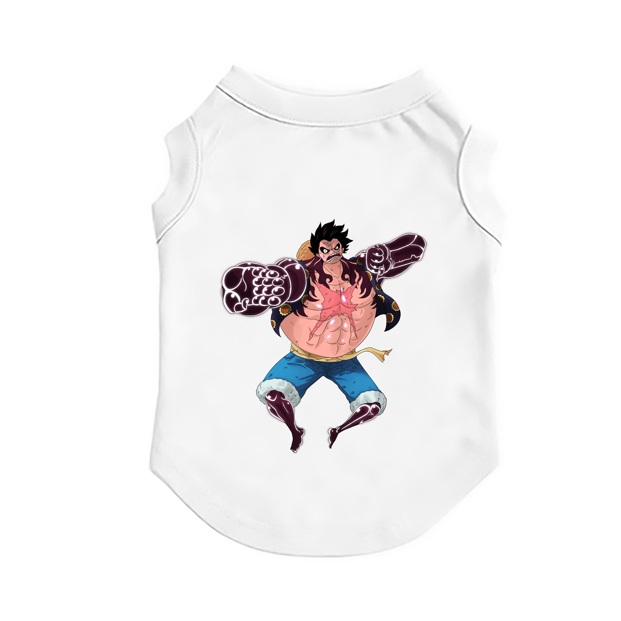 （画像用） ワンピース モンキー・D・ルフィ ONE PIECE Monkey D. Luffy ペット用ベスト