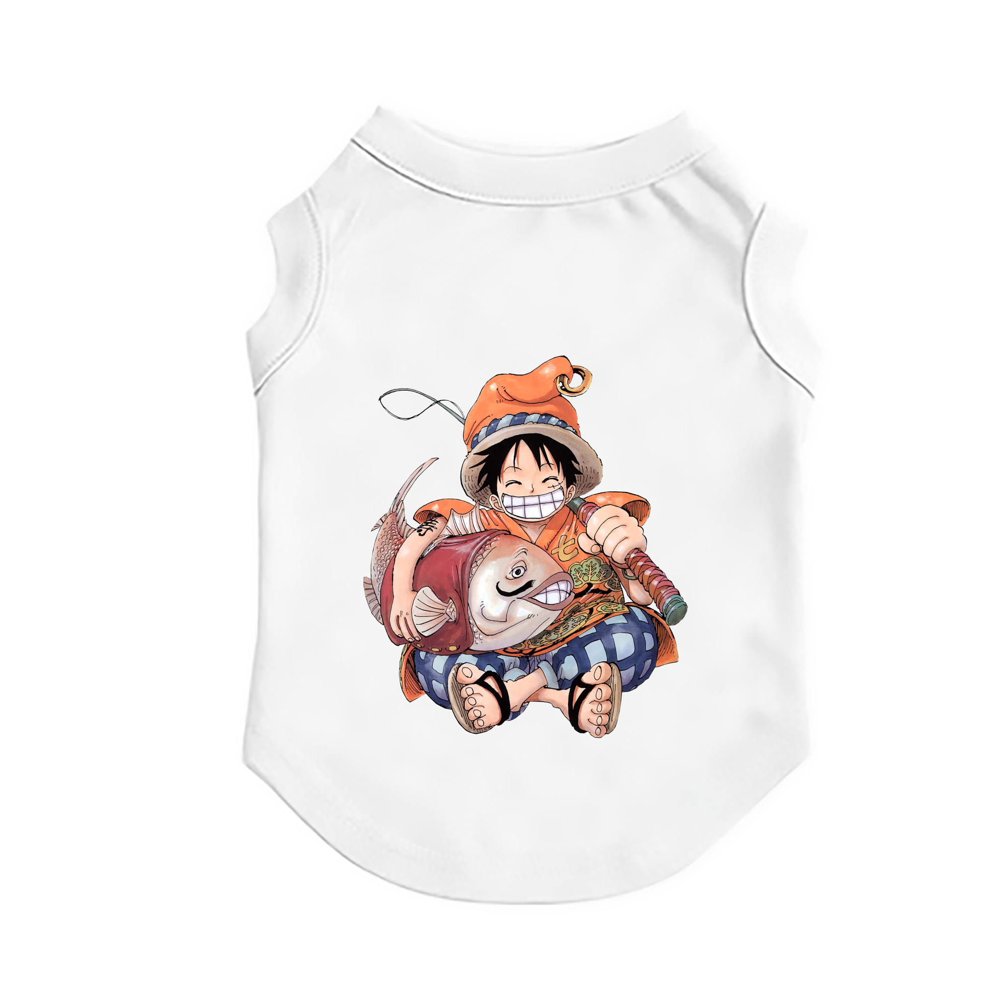 （画像用） ワンピース モンキー・D・ルフィ ONE PIECE Monkey D. Luffy ペット用ベスト