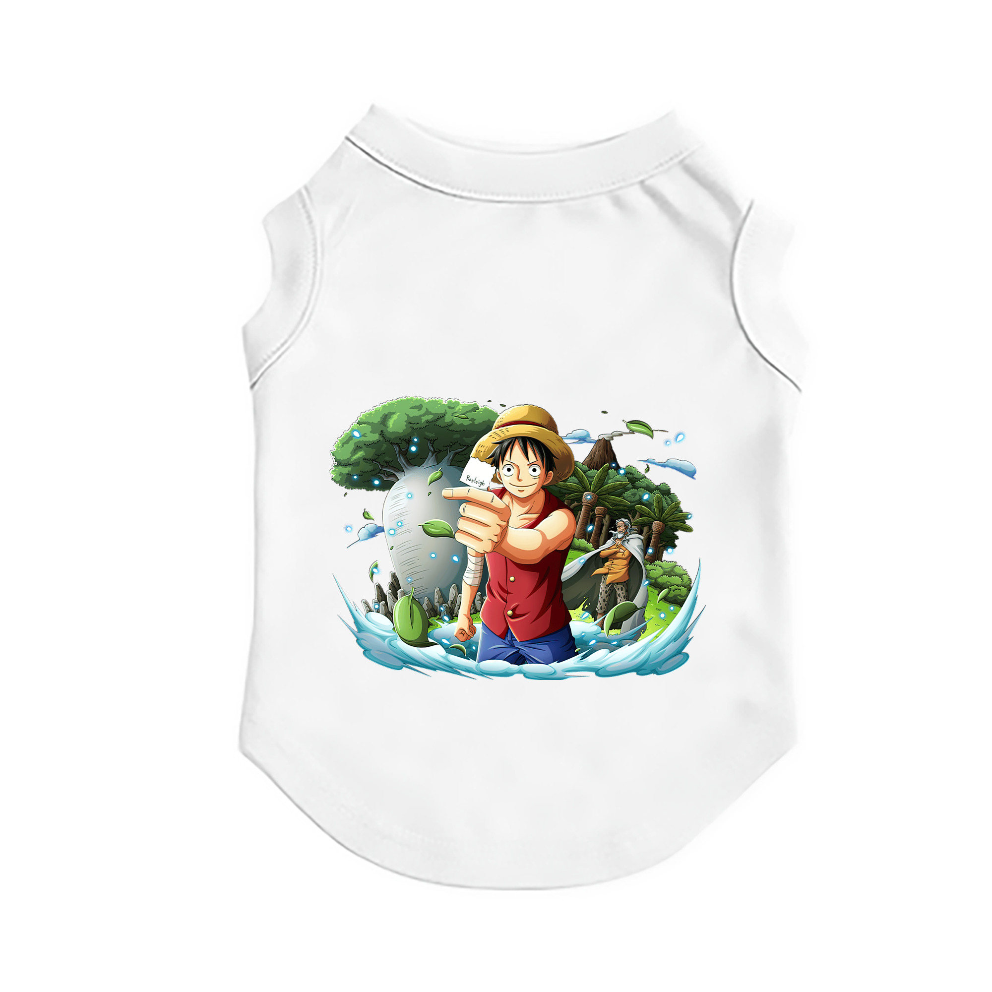 （画像用） ワンピース モンキー・D・ルフィ ONE PIECE Monkey D. Luffy ペット用ベスト