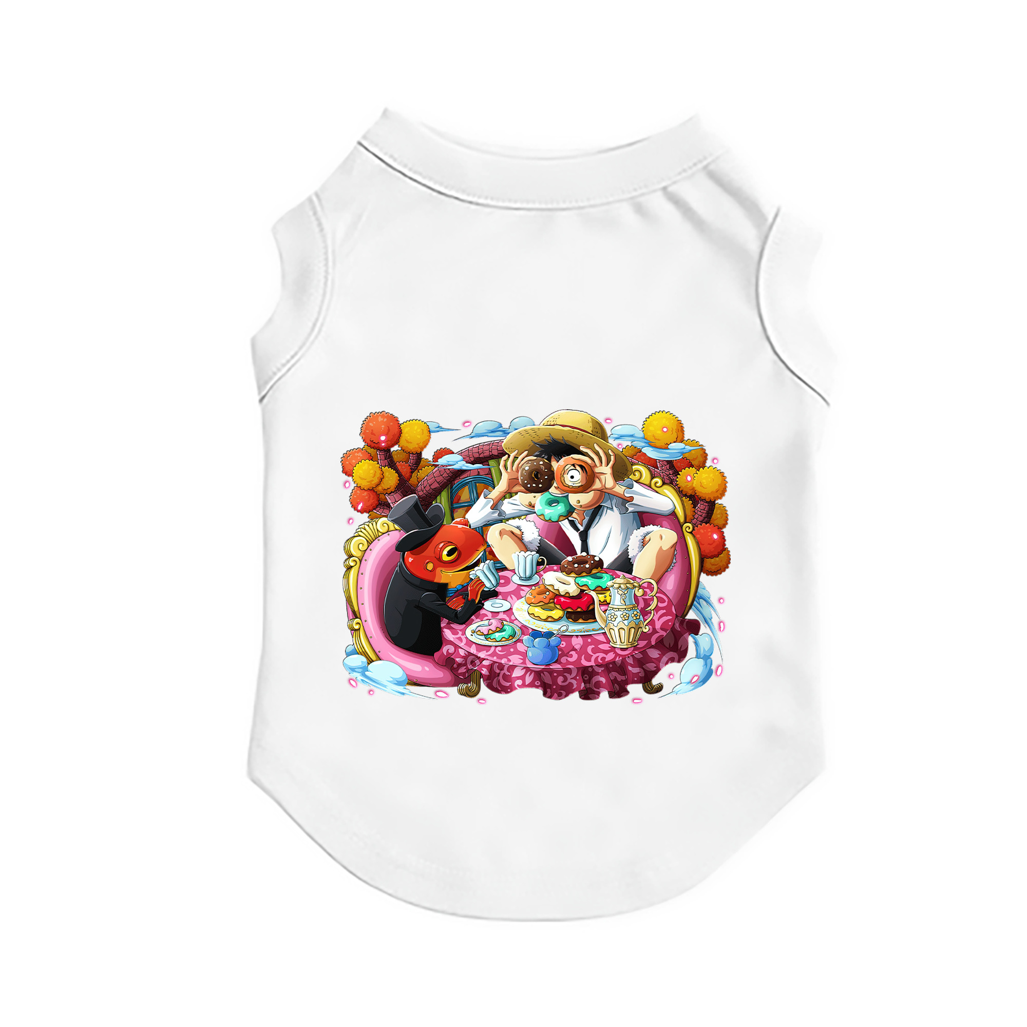 （画像用） ワンピース モンキー・D・ルフィ ONE PIECE Monkey D. Luffy ペット用ベスト