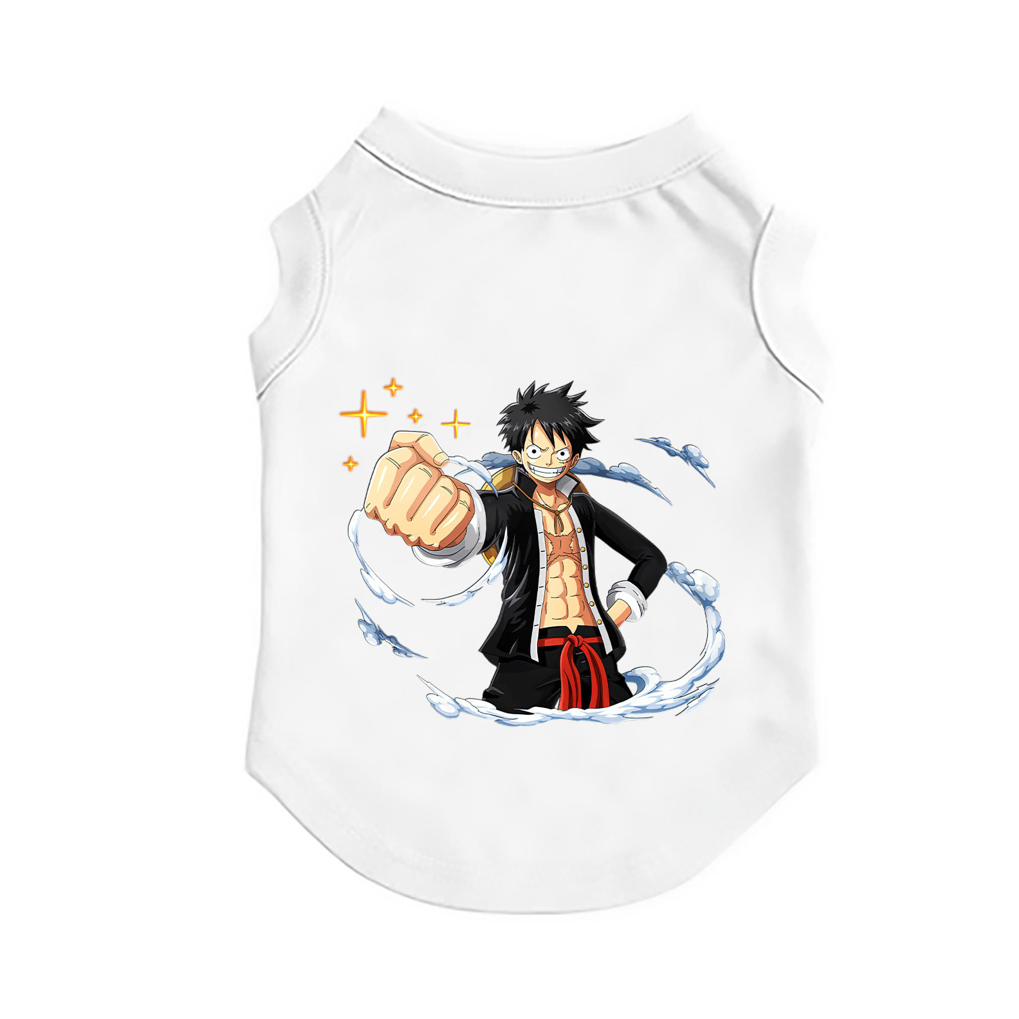 （画像用） ワンピース モンキー・D・ルフィ ONE PIECE Monkey D. Luffy ペット用ベスト