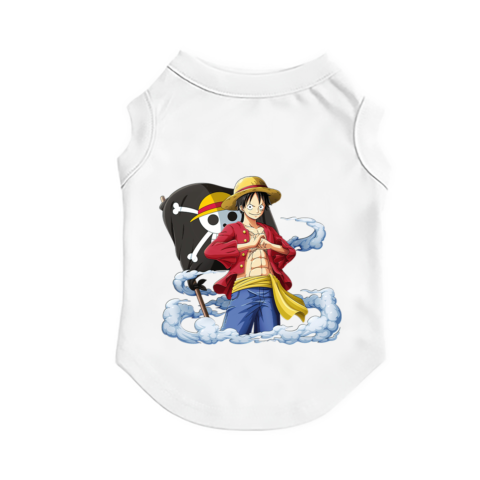 （画像用） ワンピース モンキー・D・ルフィ ONE PIECE Monkey D. Luffy ペット用ベスト