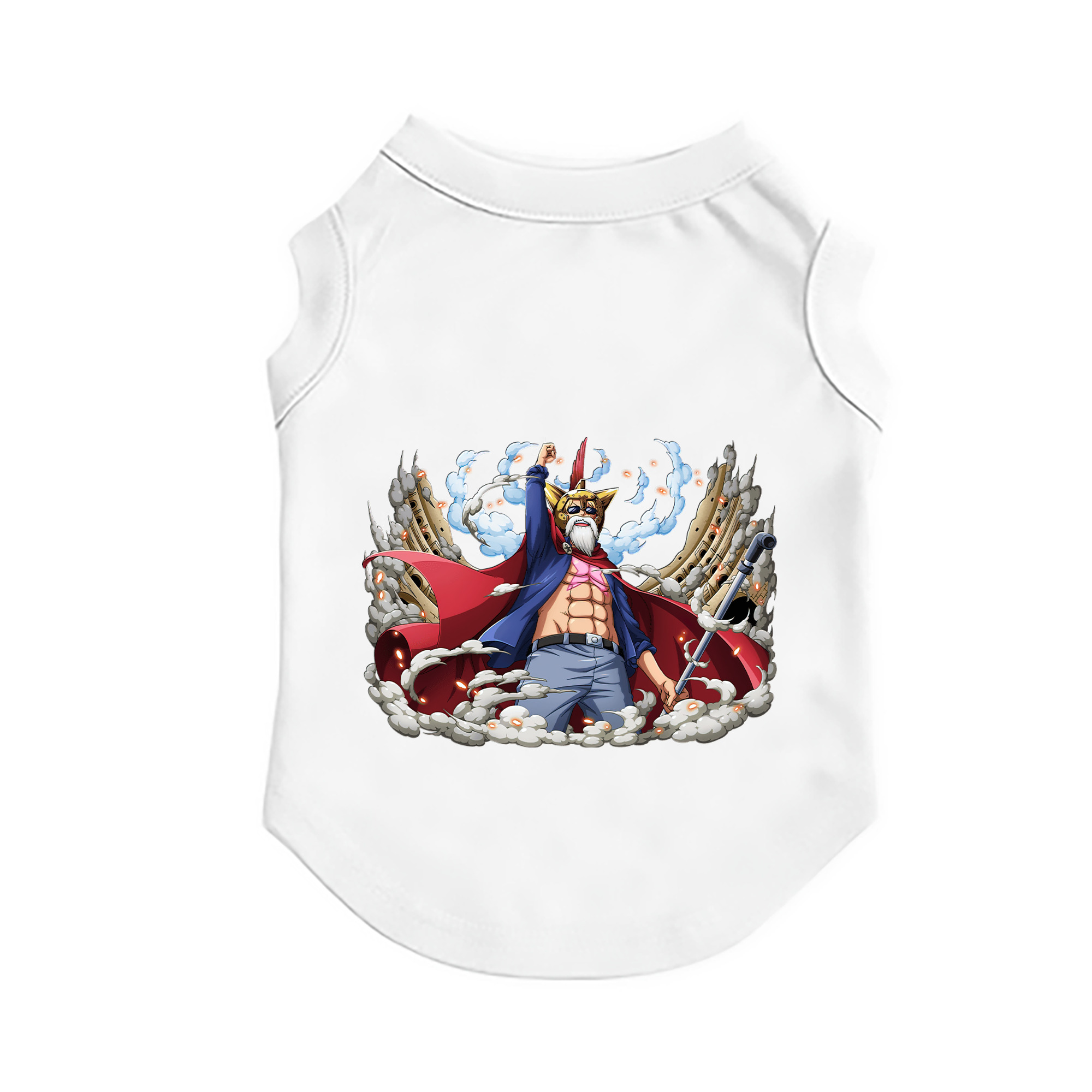 （画像用） ワンピース モンキー・D・ルフィ ONE PIECE Monkey D. Luffy ペット用ベスト