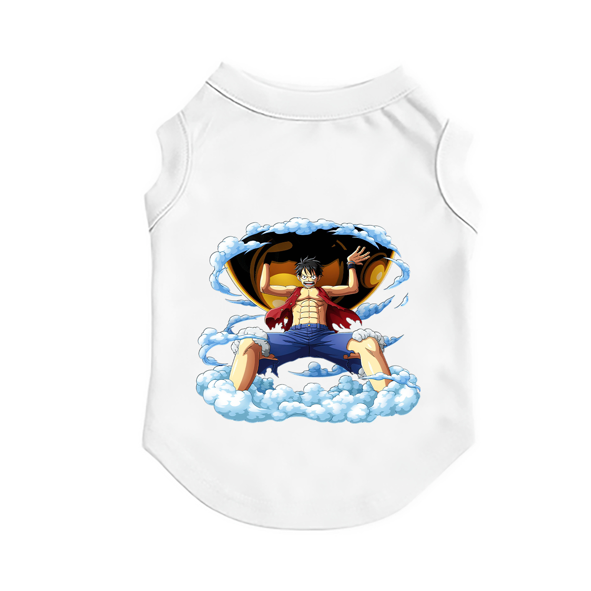 （画像用） ワンピース モンキー・D・ルフィ ONE PIECE Monkey D. Luffy ペット用ベスト