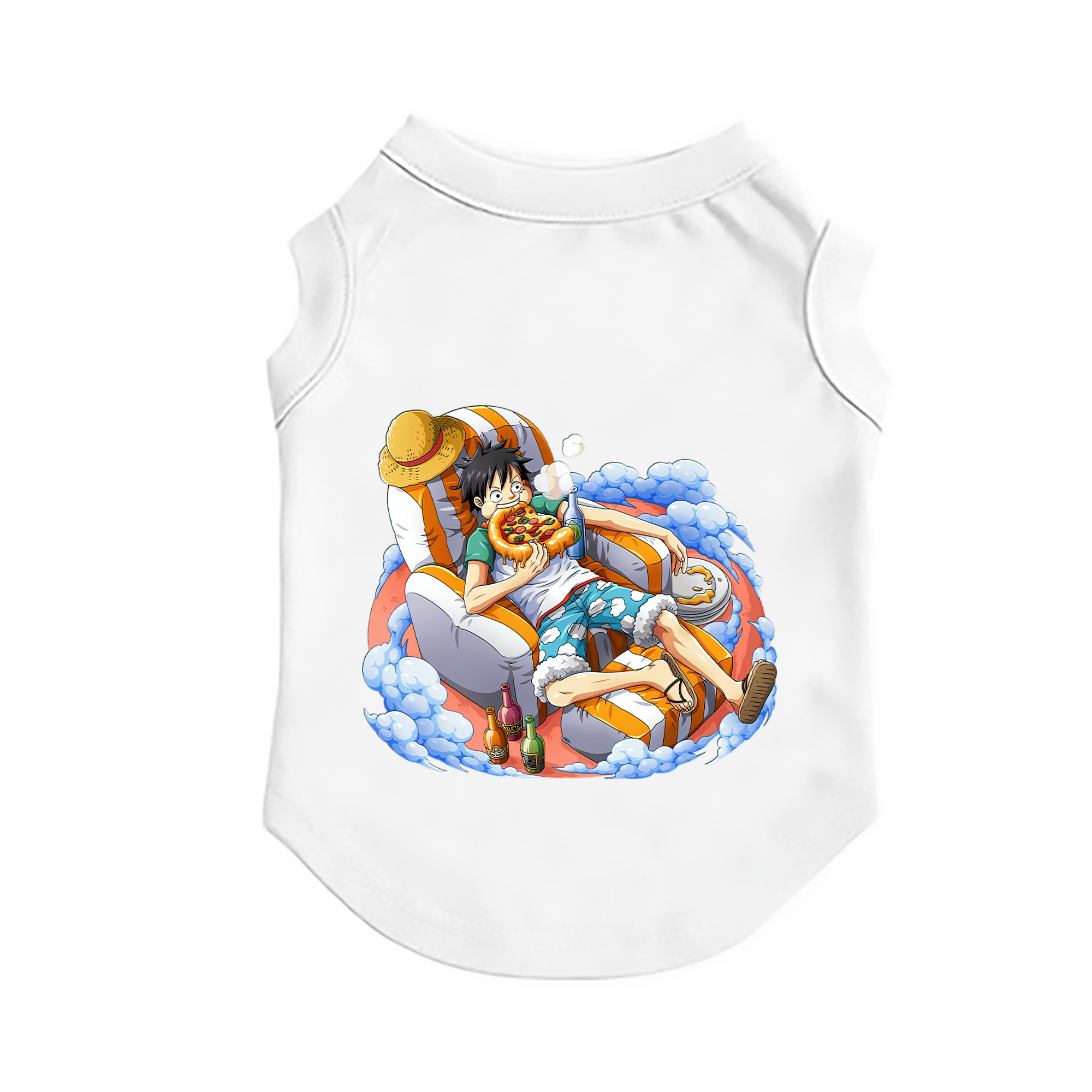 （画像用） ワンピース モンキー・D・ルフィ ONE PIECE Monkey D. Luffy ペット用ベスト