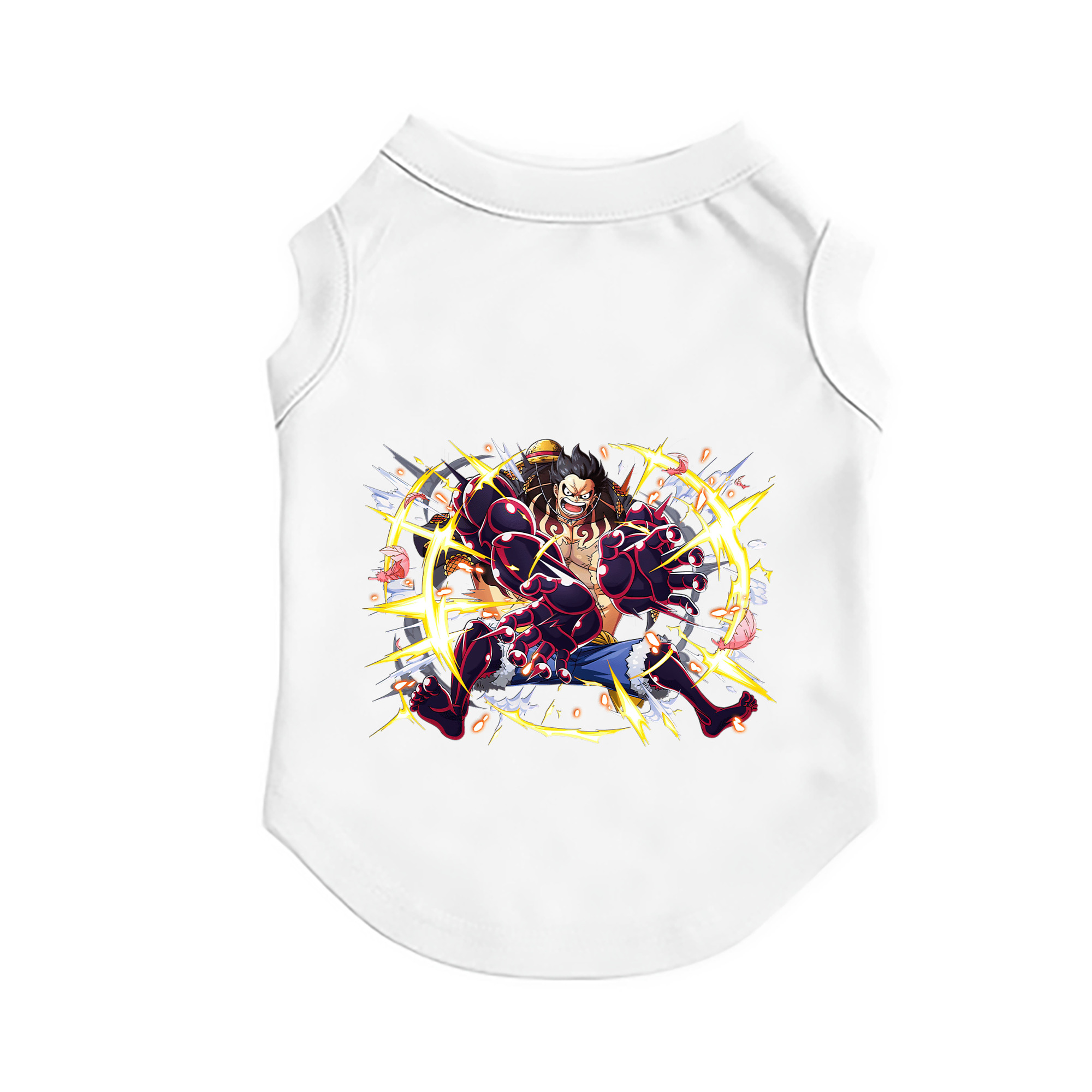 （画像用） ワンピース モンキー・D・ルフィ ONE PIECE Monkey D. Luffy ペット用ベスト