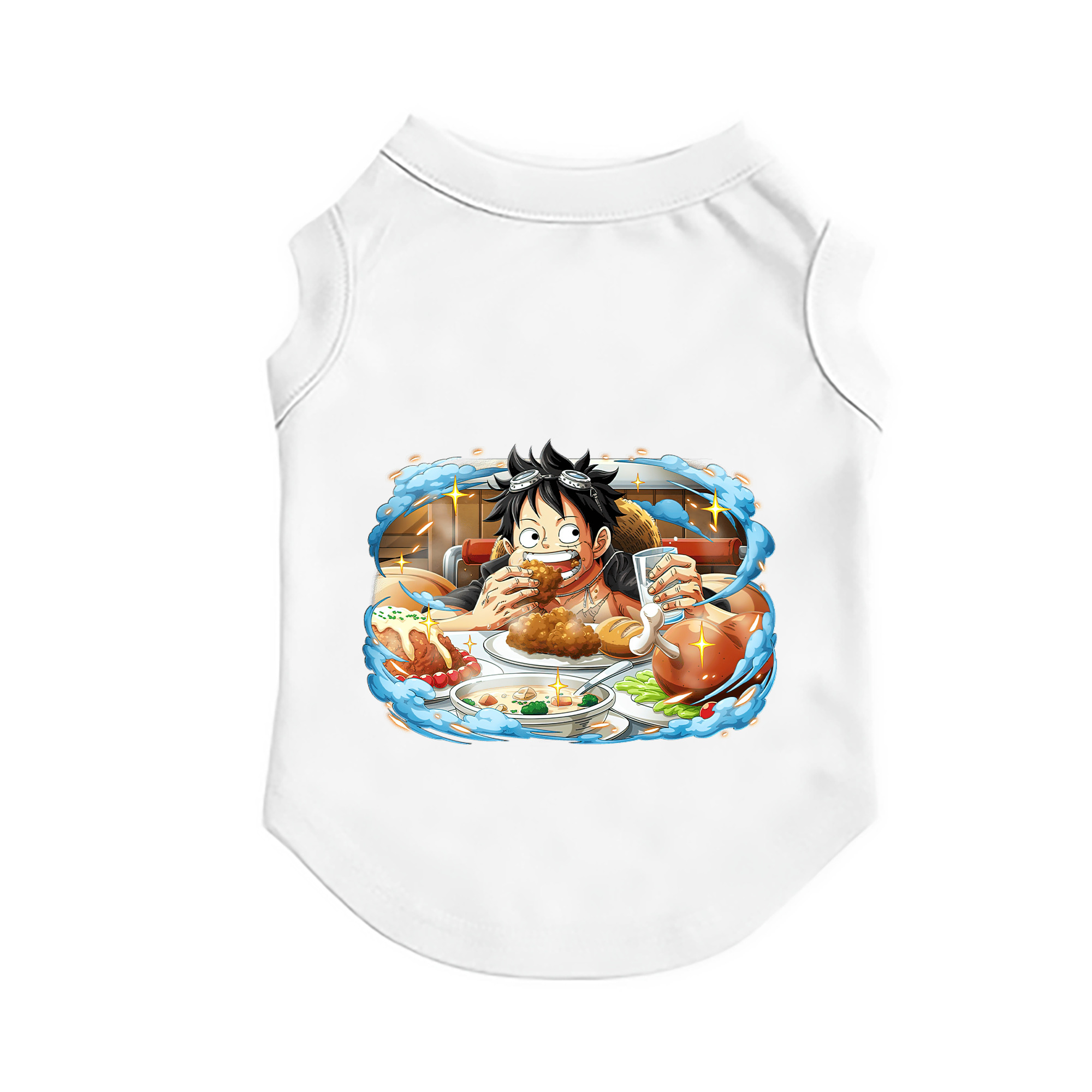 （画像用） ワンピース モンキー・D・ルフィ ONE PIECE Monkey D. Luffy ペット用ベスト