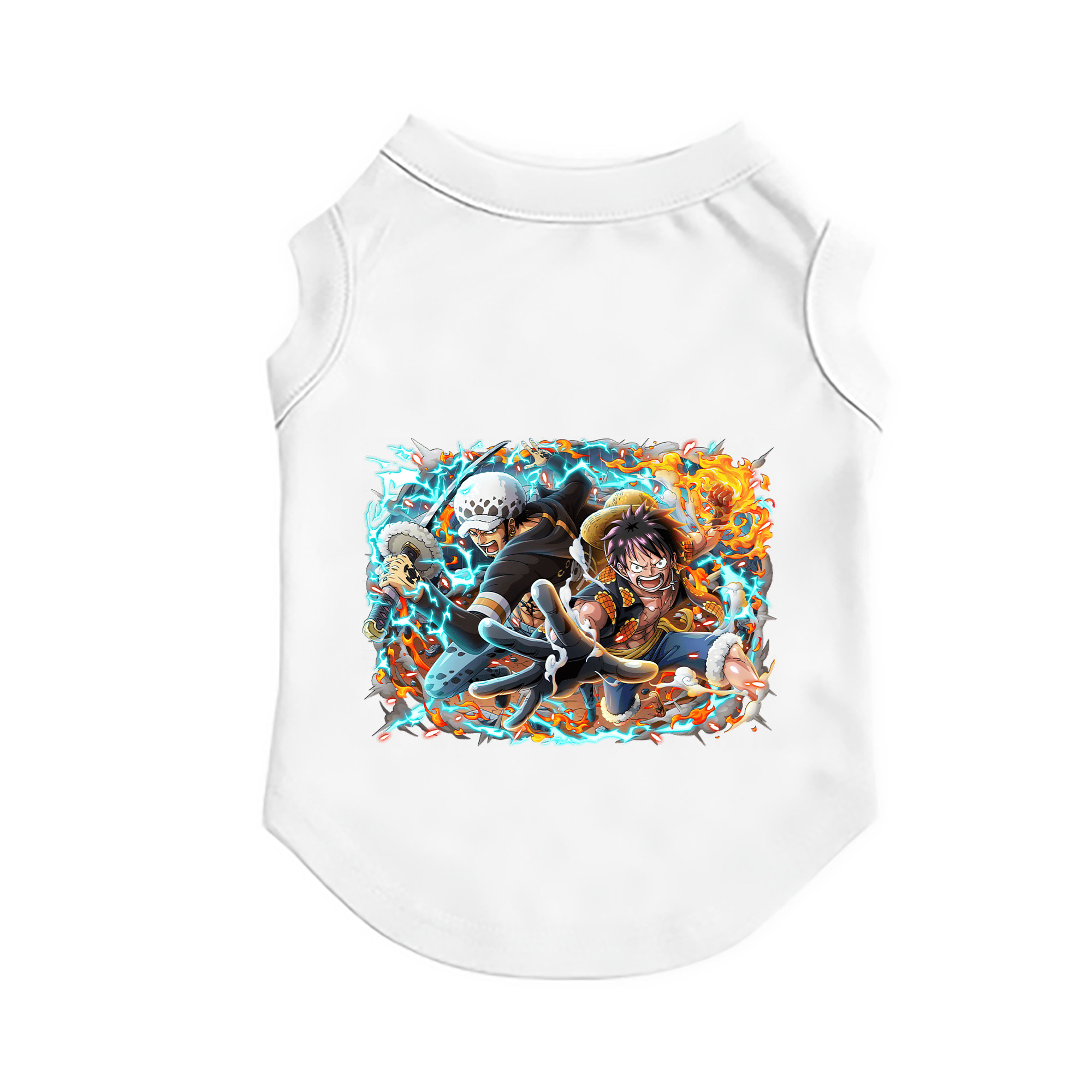 （画像用） ワンピース モンキー・D・ルフィ ONE PIECE Monkey D. Luffy ペット用ベスト