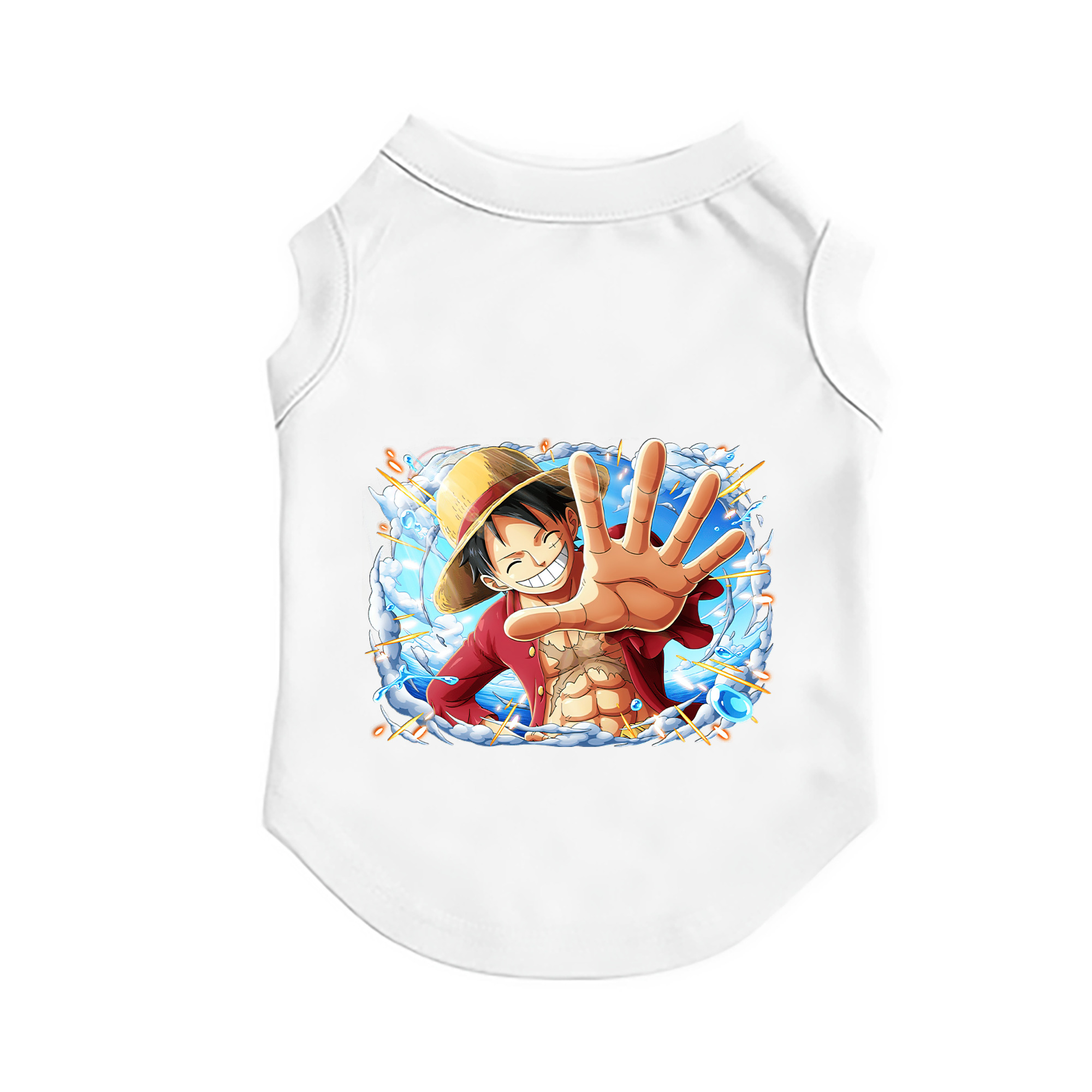 （画像用） ワンピース モンキー・D・ルフィ ONE PIECE Monkey D. Luffy ペット用ベスト