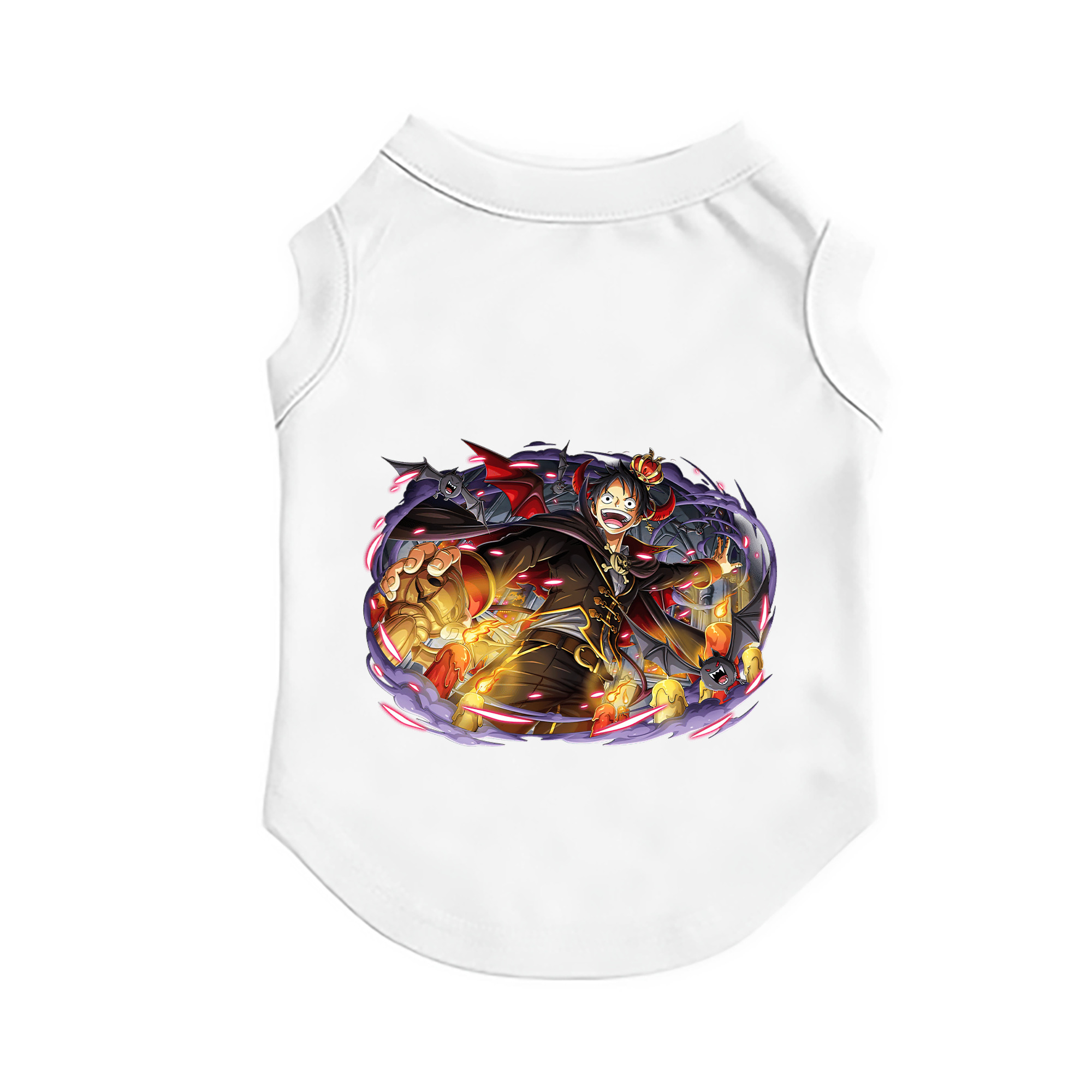 （画像用） ワンピース モンキー・D・ルフィ ONE PIECE Monkey D. Luffy ペット用ベスト