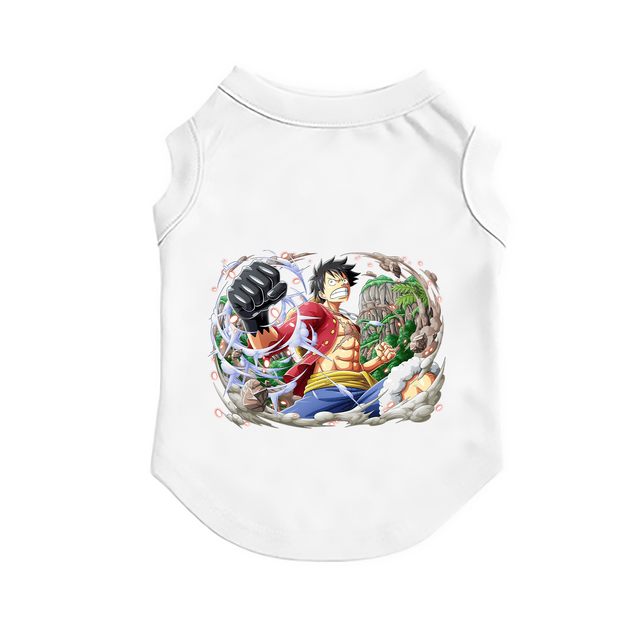 （画像用） ワンピース モンキー・D・ルフィ ONE PIECE Monkey D. Luffy ペット用ベスト