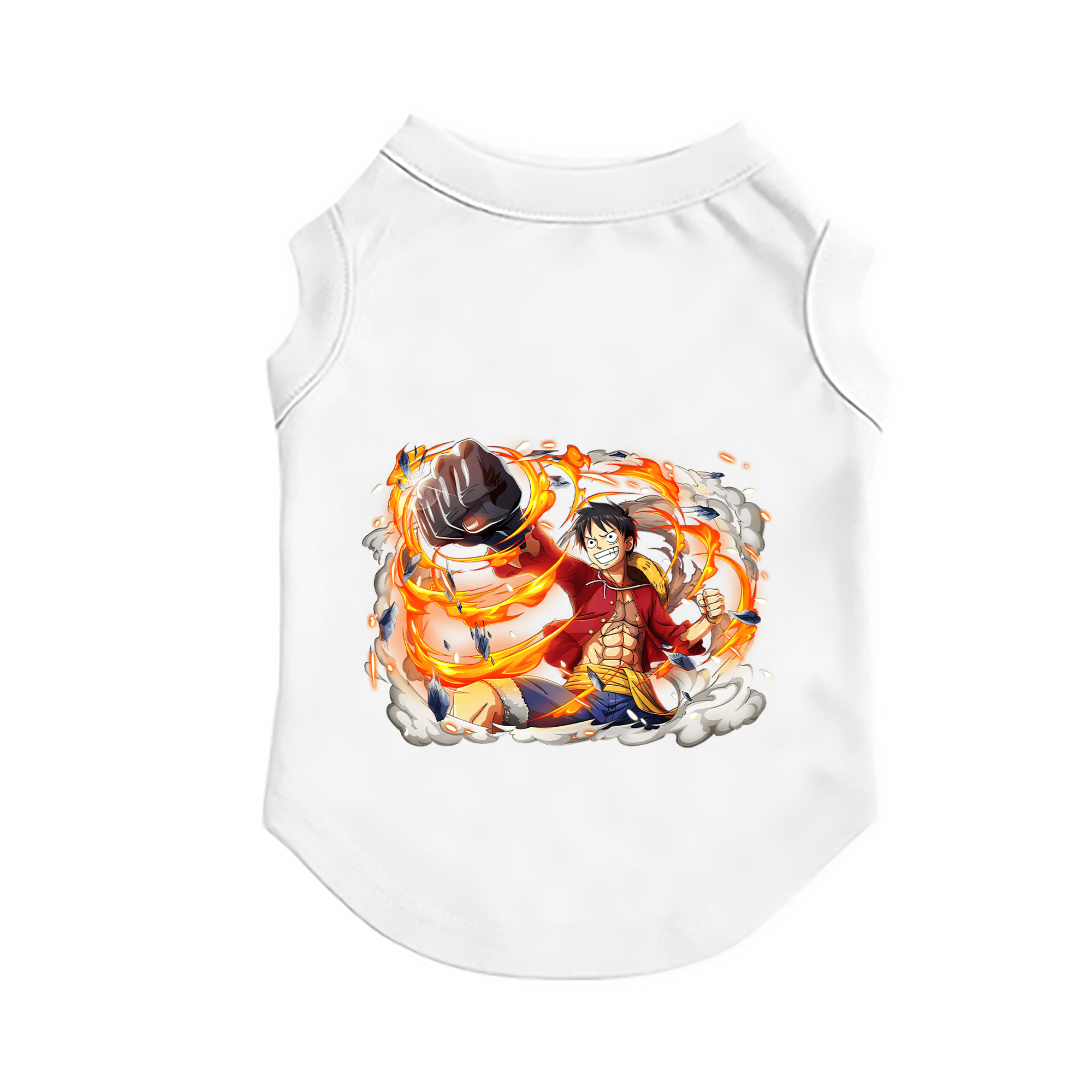 （画像用） ワンピース モンキー・D・ルフィ ONE PIECE Monkey D. Luffy ペット用ベスト